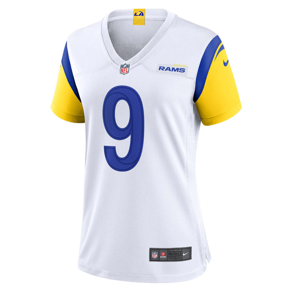 Women's Los Angeles Rams Matthew Stafford Alternate Player Game Jersey White