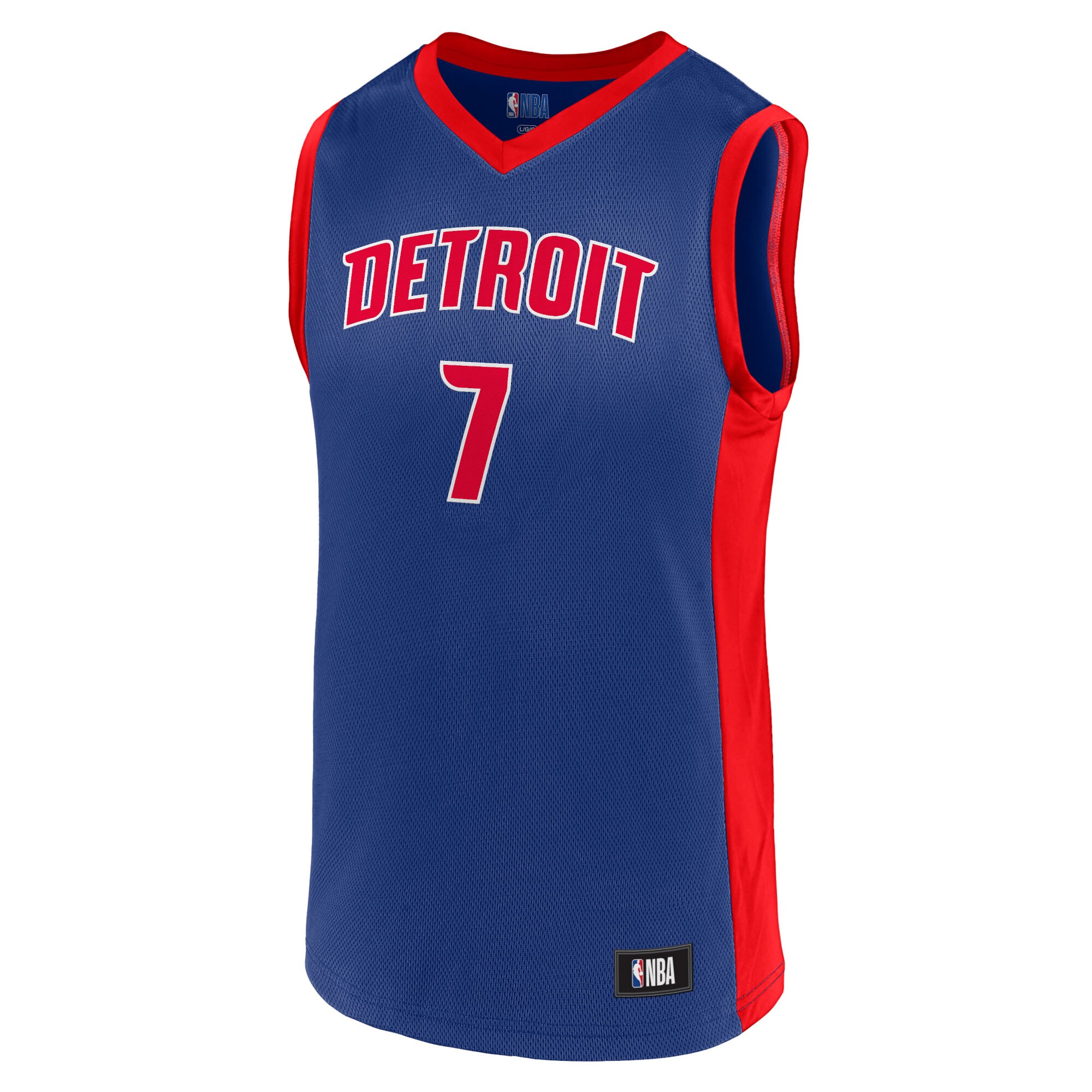 Men's Killian Hayes Blue Detroit Pistons Team Player Jersey