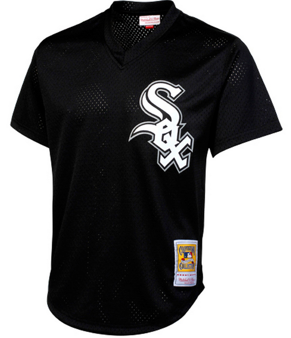 Mitchell & Ness Bo Jackson Chicago White Sox Black 1993 Authentic Cooperstown Collection Batting Practice Jersey