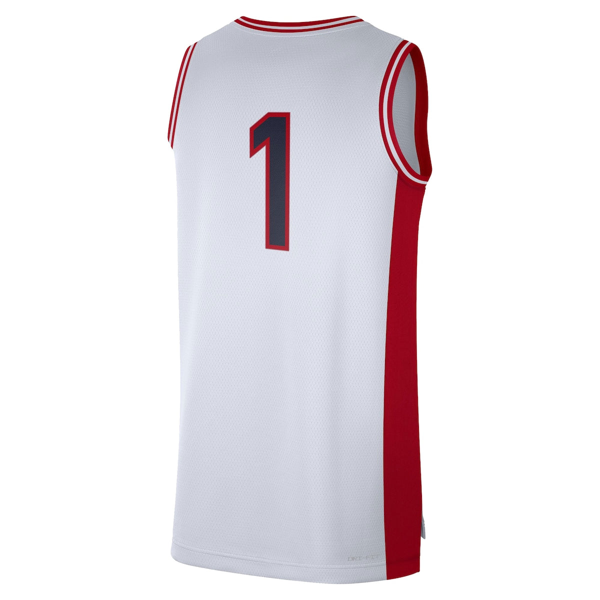 Men's  Nike Arizona #1 Limited Retro Jersey - White