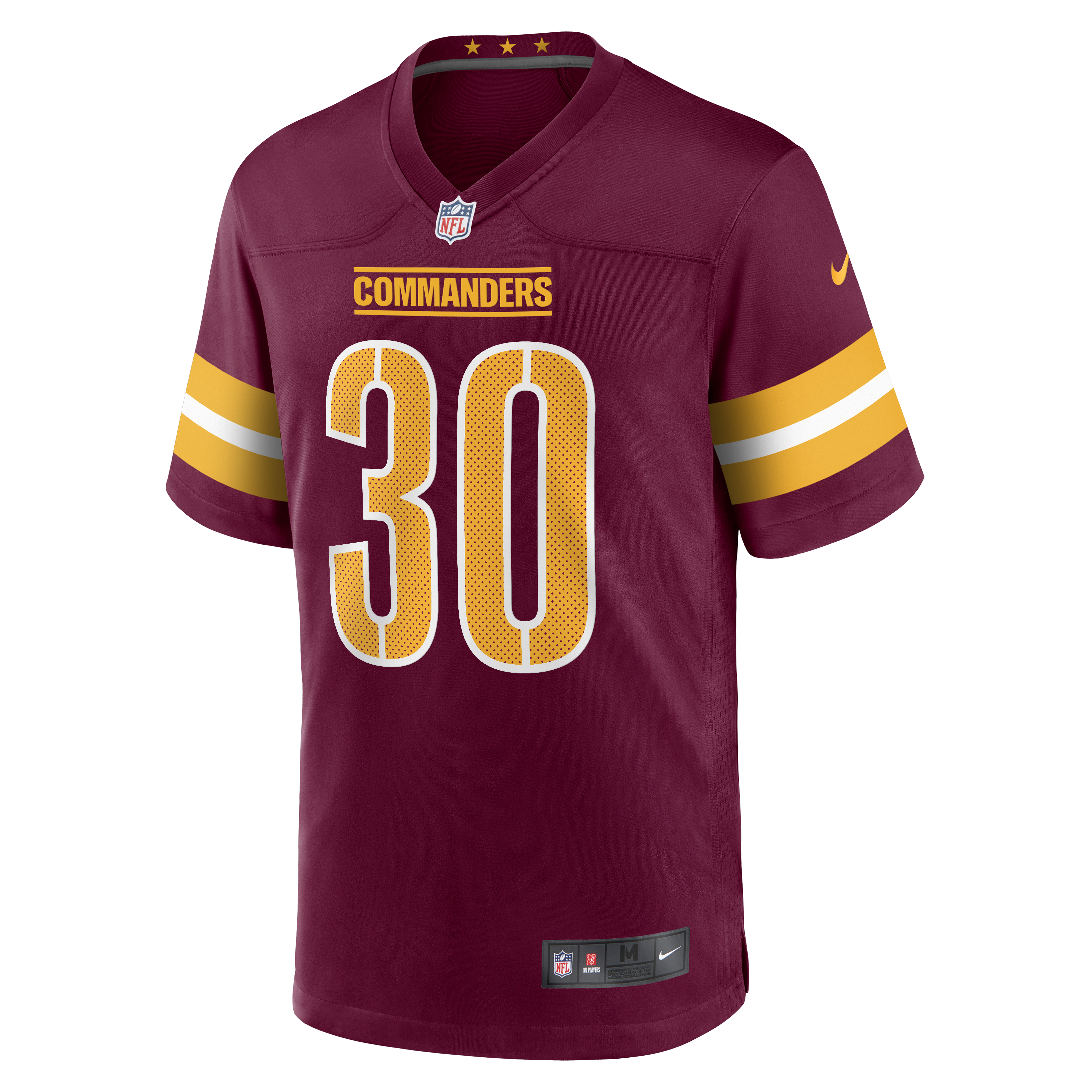 Joshua Kalu Washington Commanders Nike  Game Jersey - Burgundy