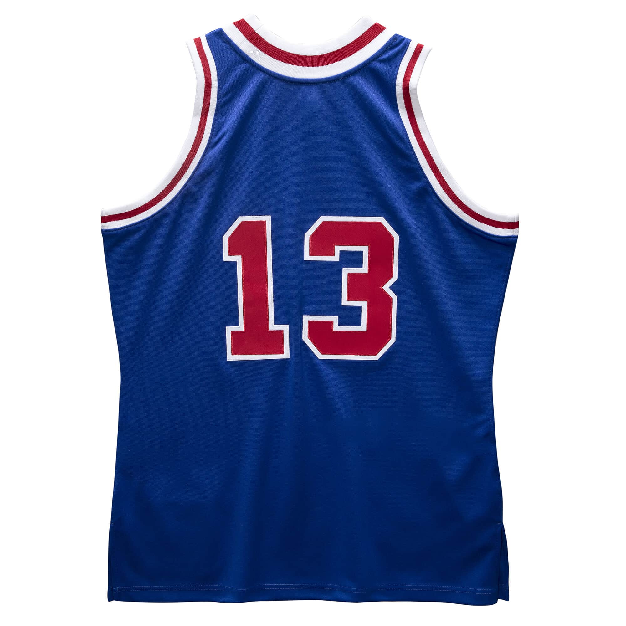 Authentic Jersey Philadelphia 76ers 1966-67 Wilt Chamberlain