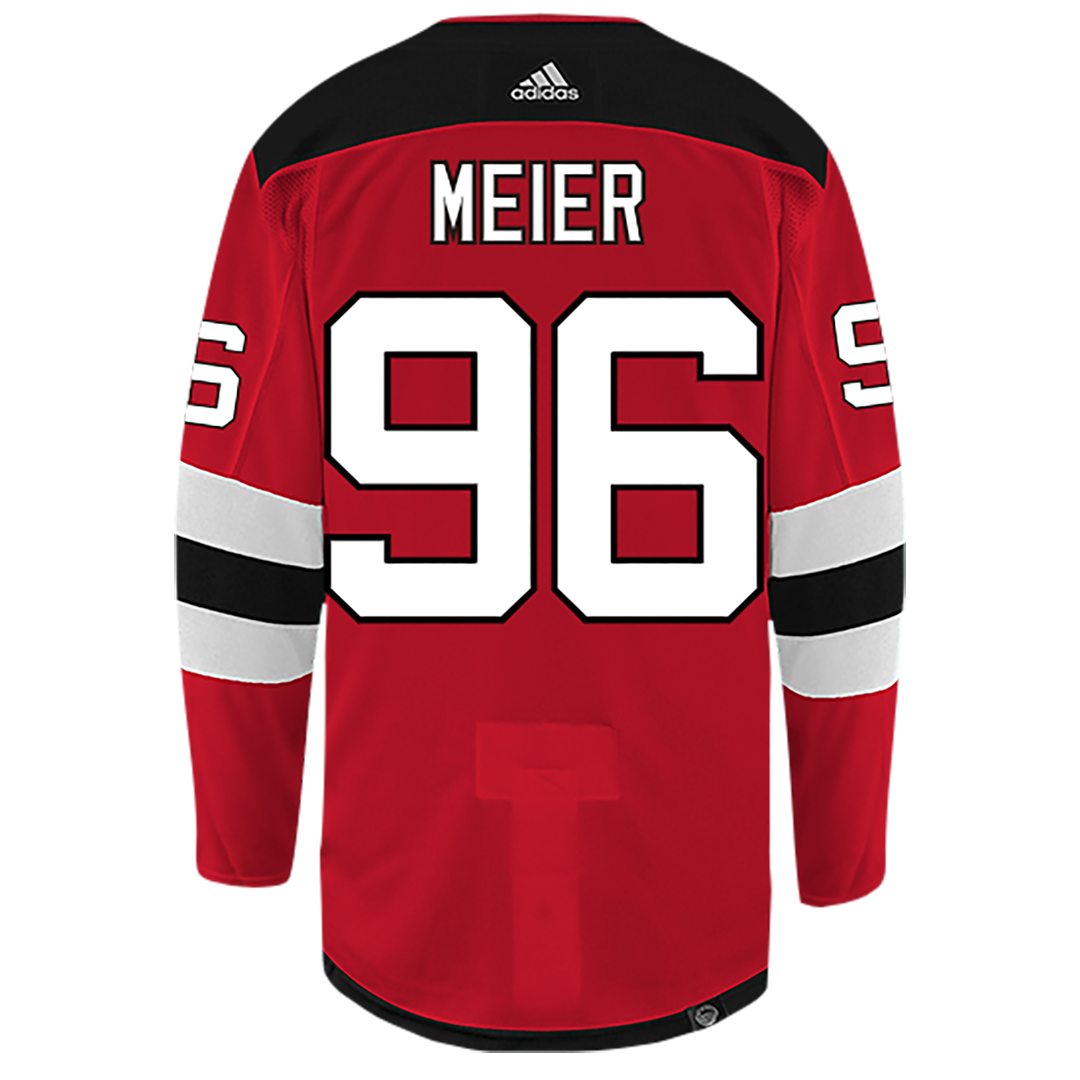 Timo Meier New Jersey Devils Adidas Primegreen Authentic NHL Hockey Jersey