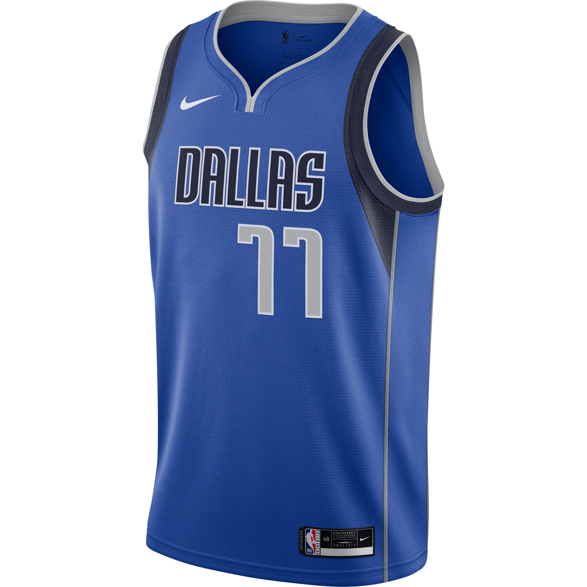 Luka Doncic Dallas Mavericks Nike Swingman Jersey Royal - Icon Edition