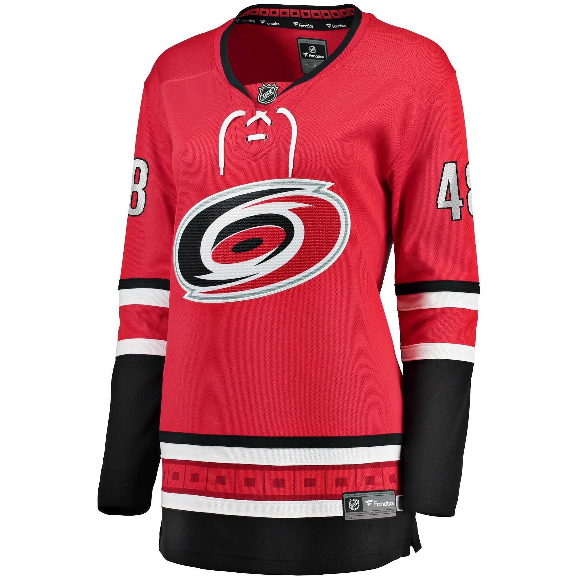 Women's Fanatics Branded Jordans Martinook Red Carolina Hurricanes Home Breakaway Player Jersey
