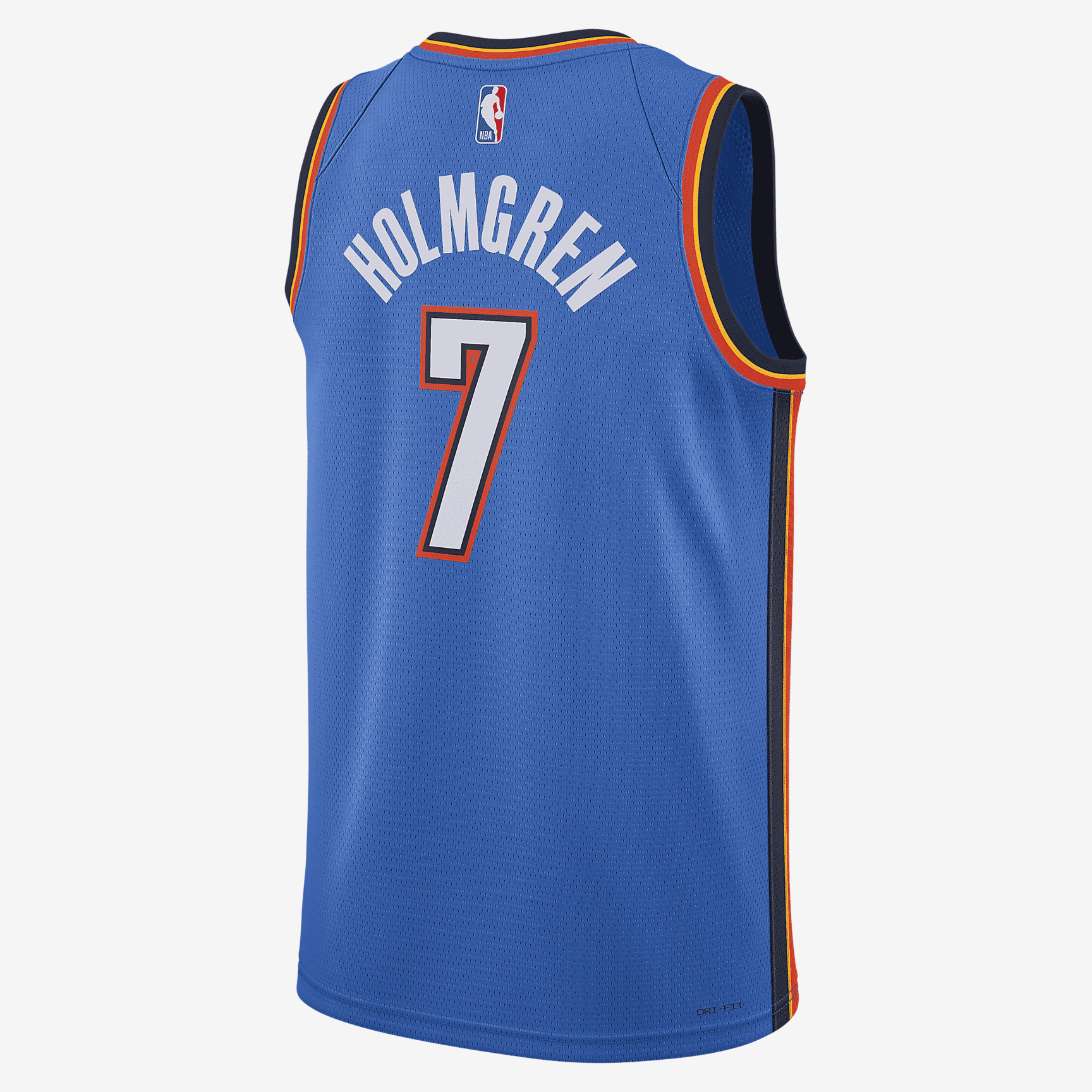 Oklahoma City Thunder Icon Edition 2022/23 Nike Dri-FIT NBA Swingman Jersey - Signal Blue
