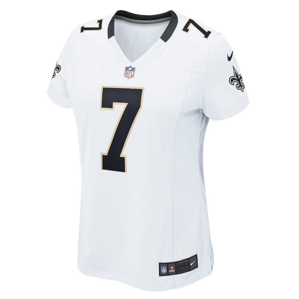 Women's New Orleans Saints Taysom Hill Game Jersey White