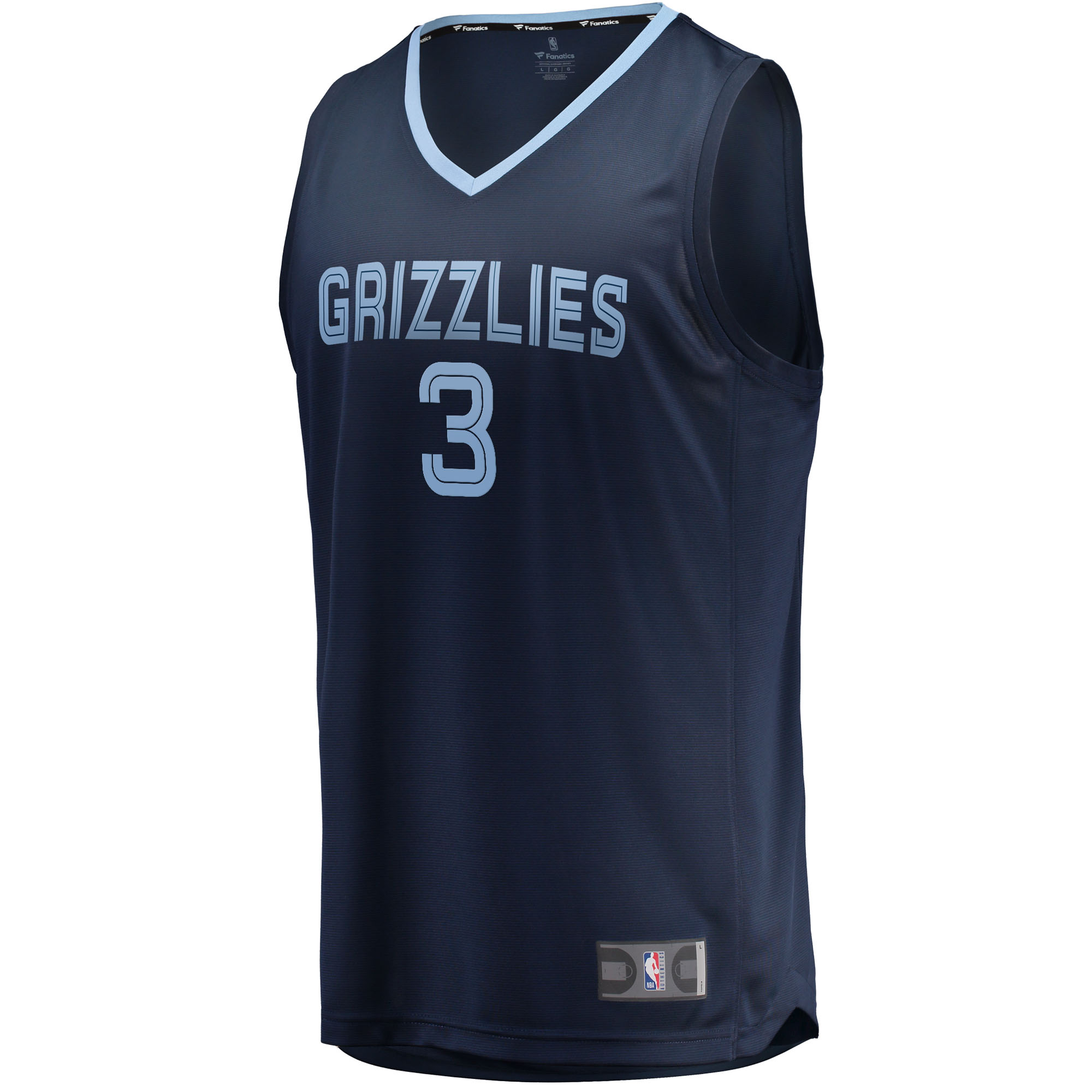 Jake LaRavia Memphis Grizzlies Fanatics Branded 2022 NBA Draft First Round Pick Fast Break Replica Player Jersey - Icon Edition - Navy