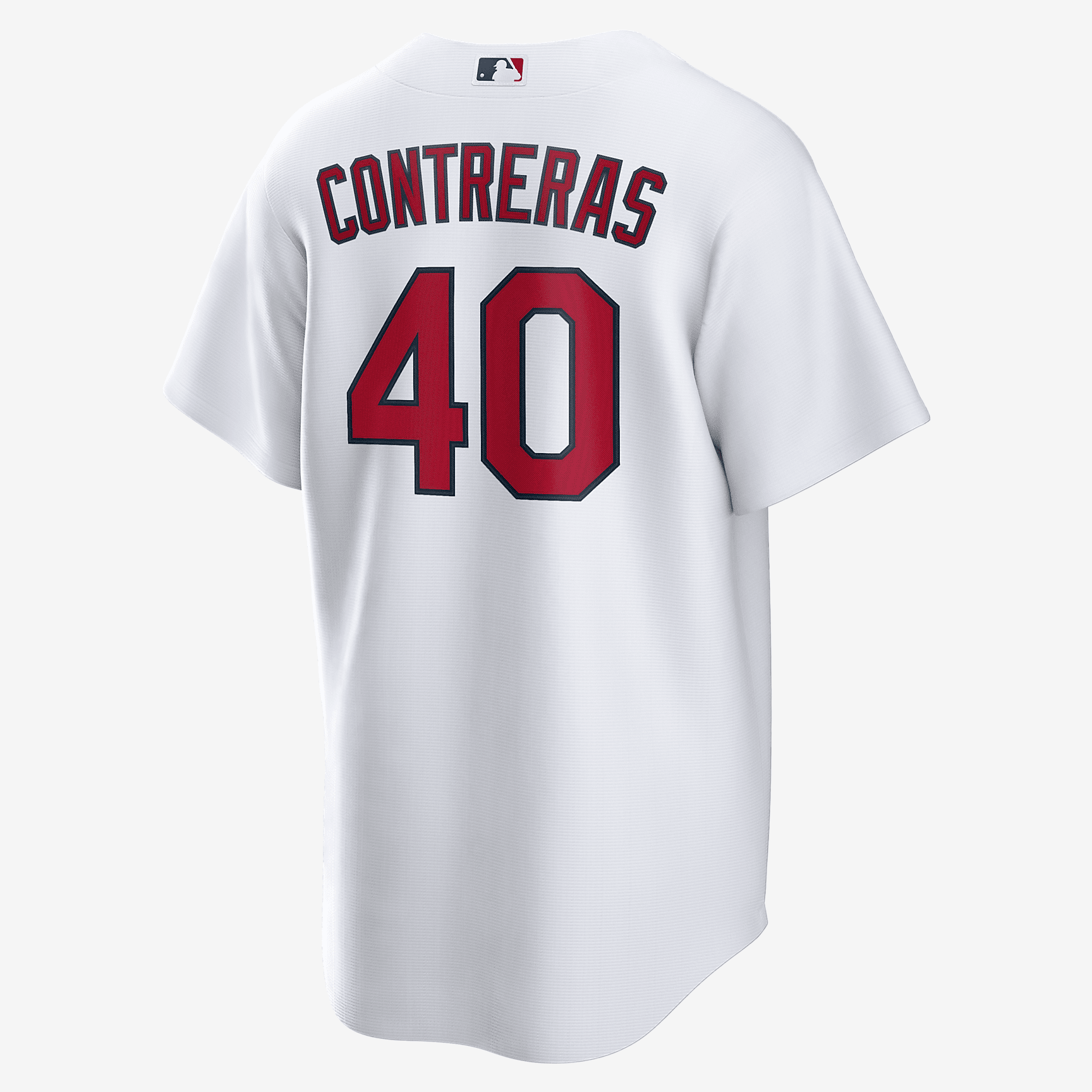 MLB St. Louis Cardinals (Willson Contreras) Men's Replica Baseball Jersey - White/Sport Red