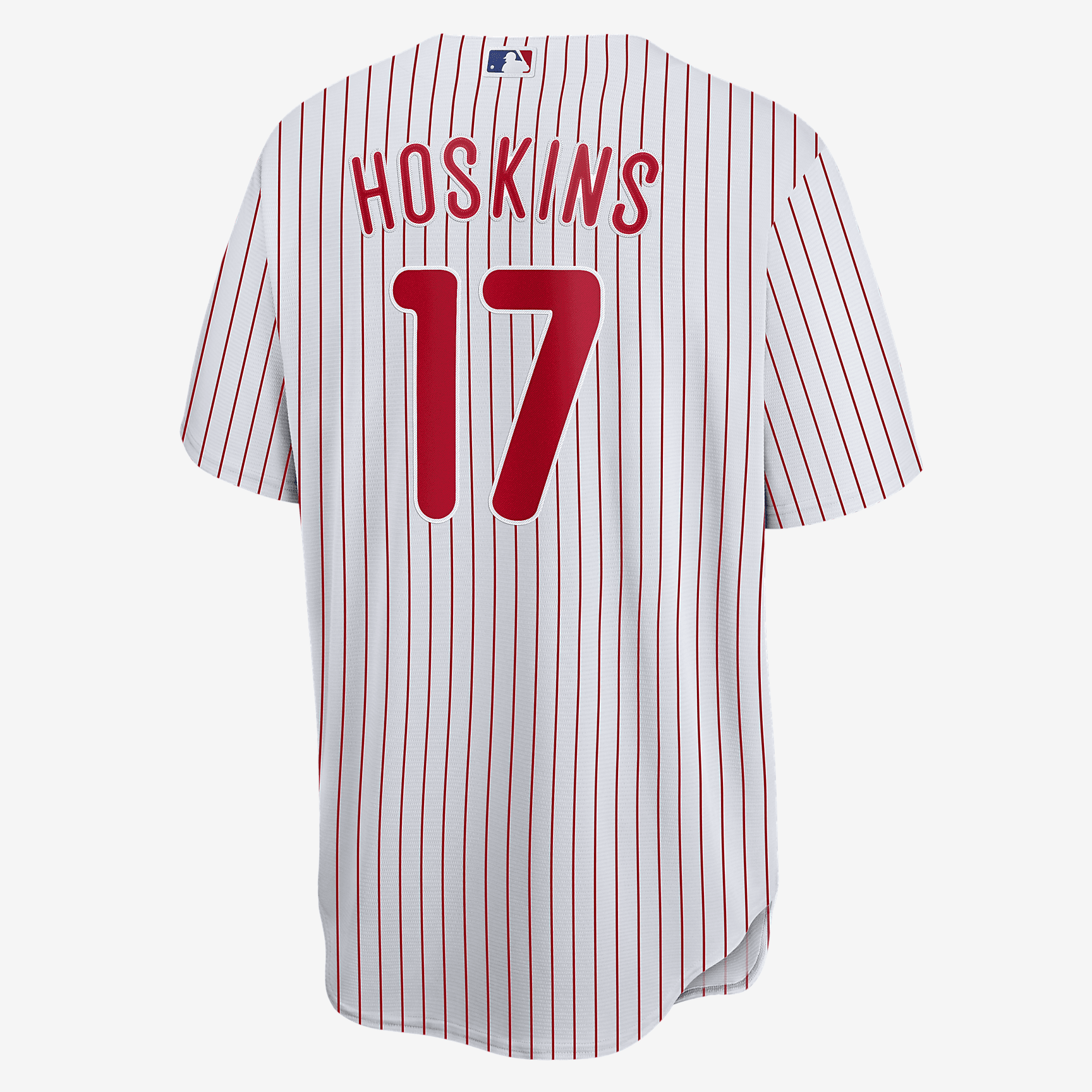 MLB Philadelphia Phillies (Rhys Hoskins) Men's Replica Baseball Jersey - White