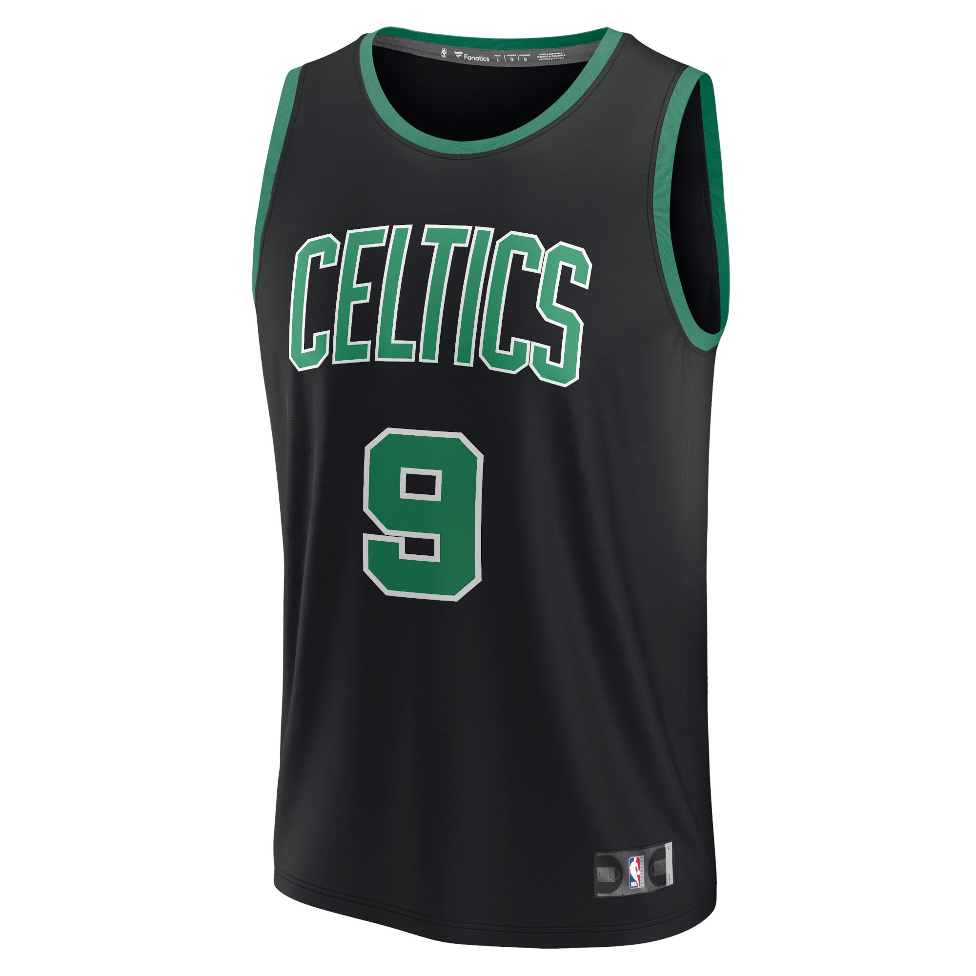 Derrick White Boston Celtics Fanatics Branded Fast Break Replica Player Jersey - Statement Edition - Black