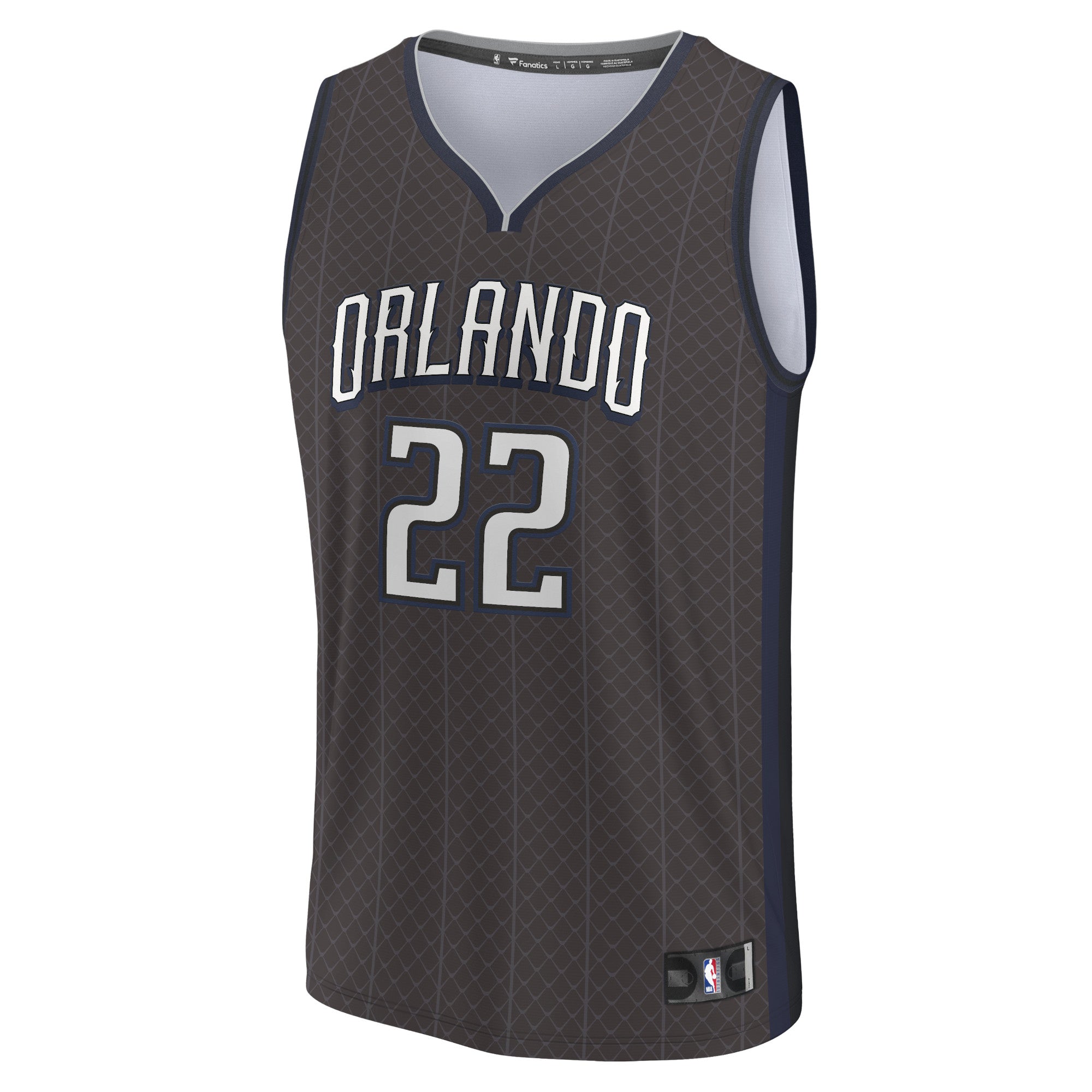 Men's Fanatics Branded Franz Wagner Black Orlando Magic 2022/23 Fastbreak Jersey - City Edition