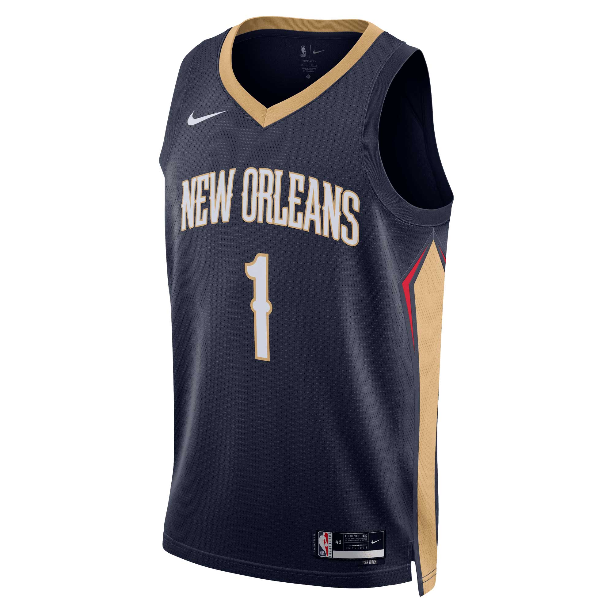 Zion Williamson New Orleans Pelicans Nike Unisex Swingman Jersey - Association Edition - Navy