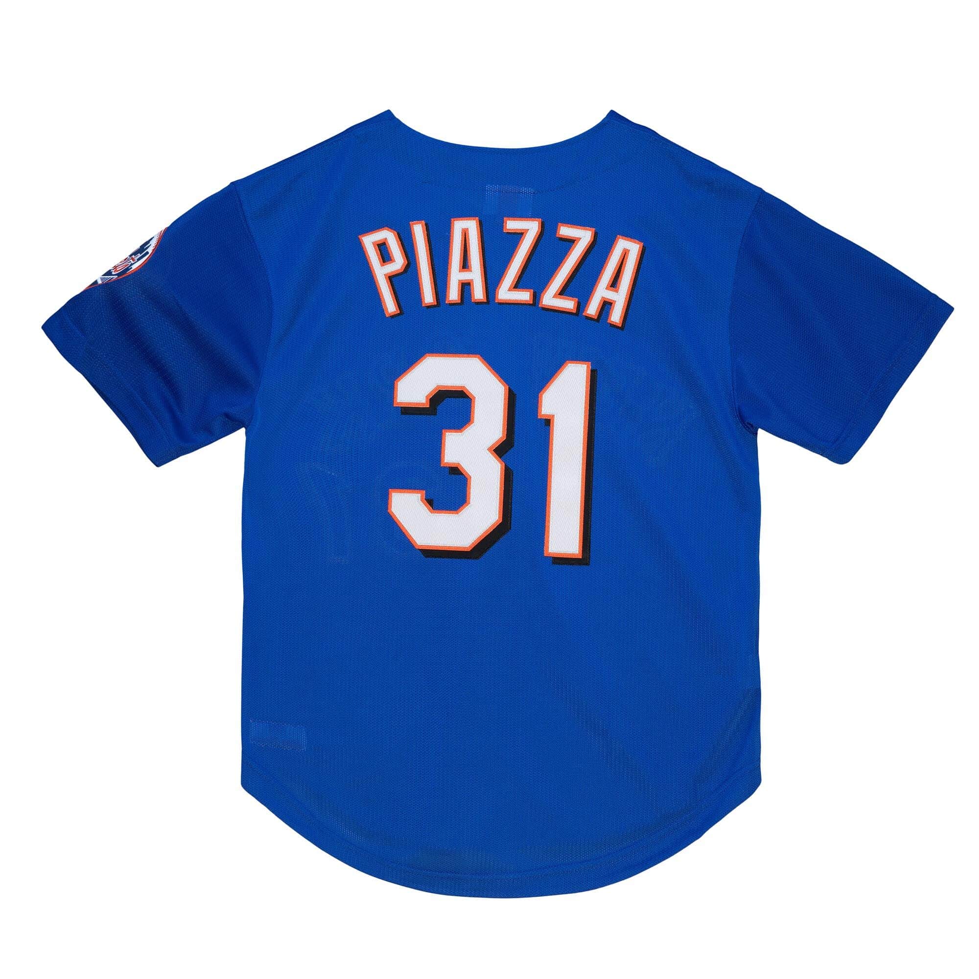 Authentic Mike Piazza New York Mets 1999 Button Front Jersey