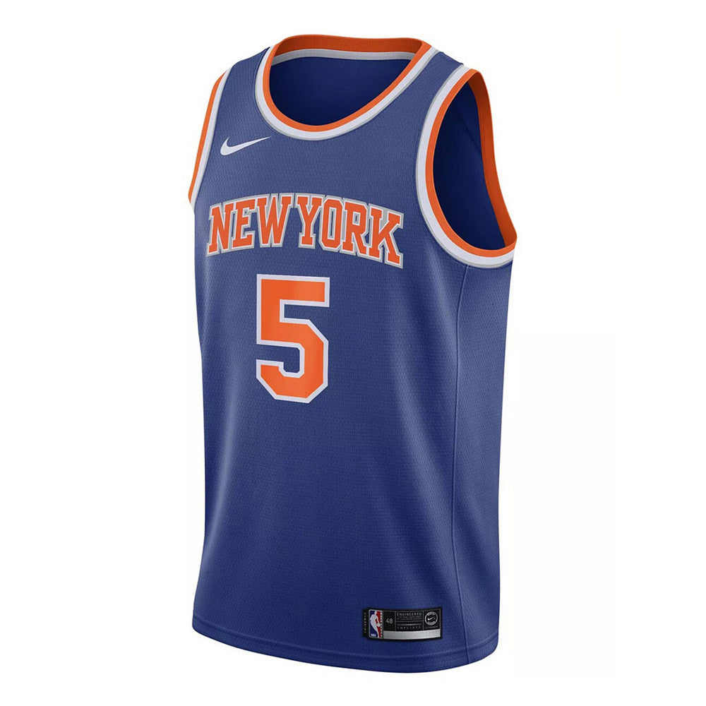 Youth New York Knicks Immanuel Quickley Icon Edition Jersey - Blue