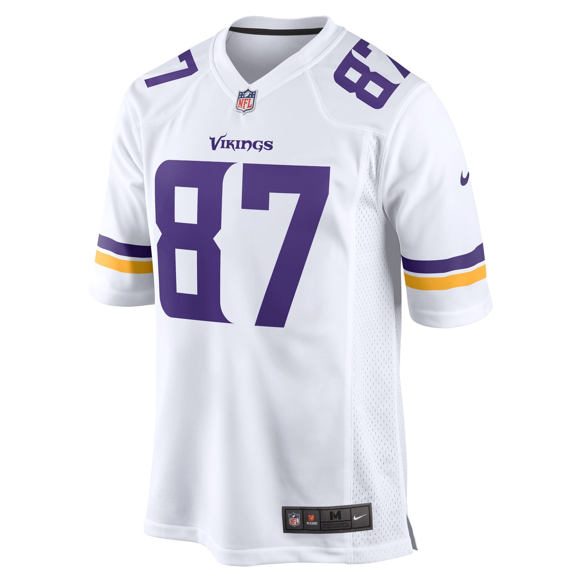 Men's Nike T.J. Hockenson White Minnesota Vikings Game Player Jersey