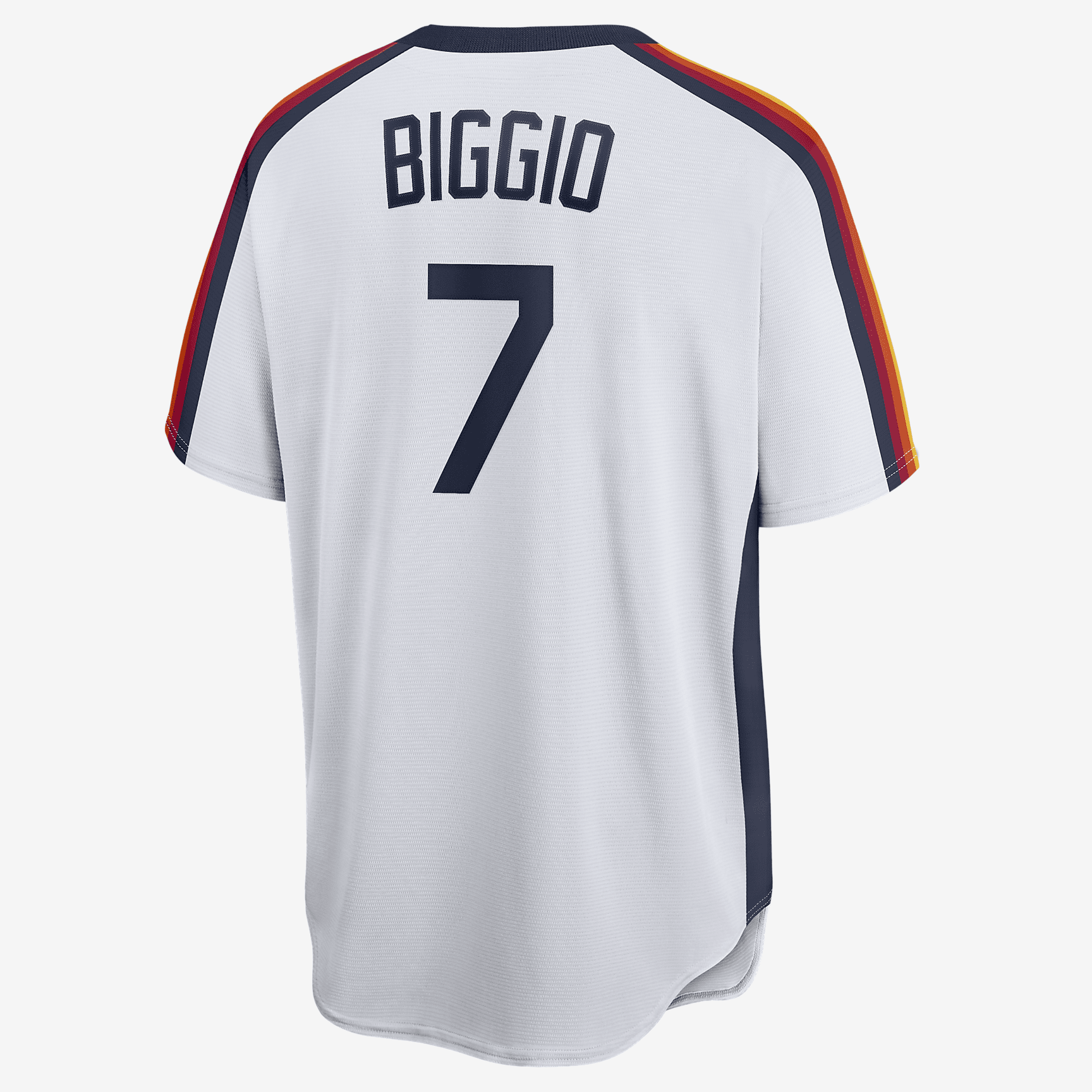 MLB Houston Astros (Craig Biggio) Men's Cooperstown Baseball Jersey - White