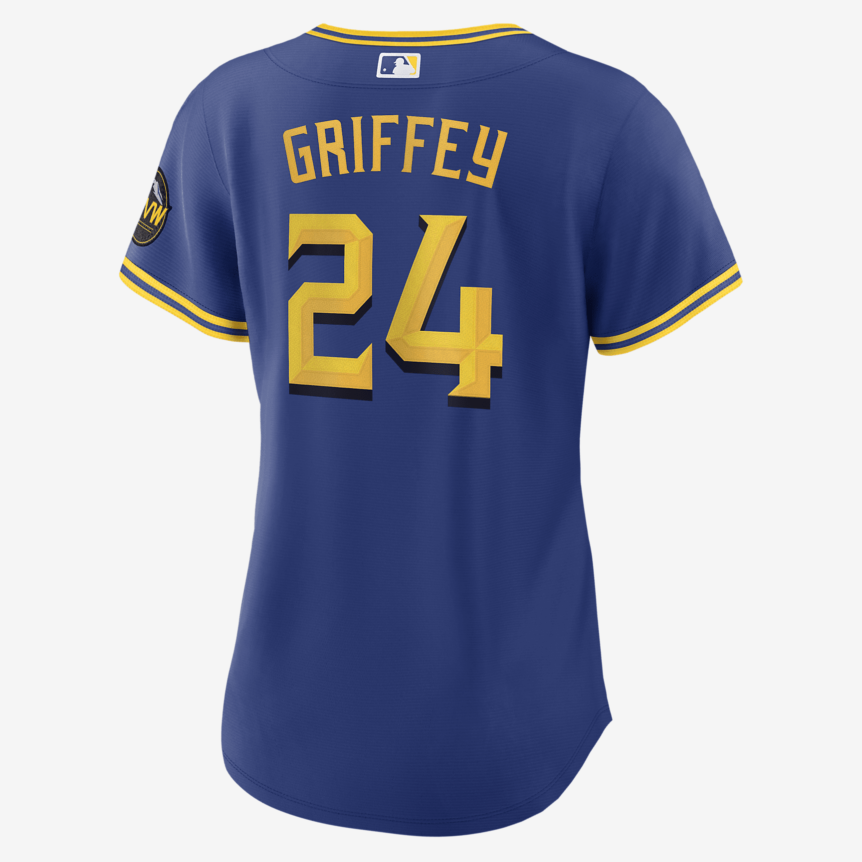 MLB Seattle Mariners City Connect (Ken Griffey Jr.) Women's Replica Baseball Jersey - Royal