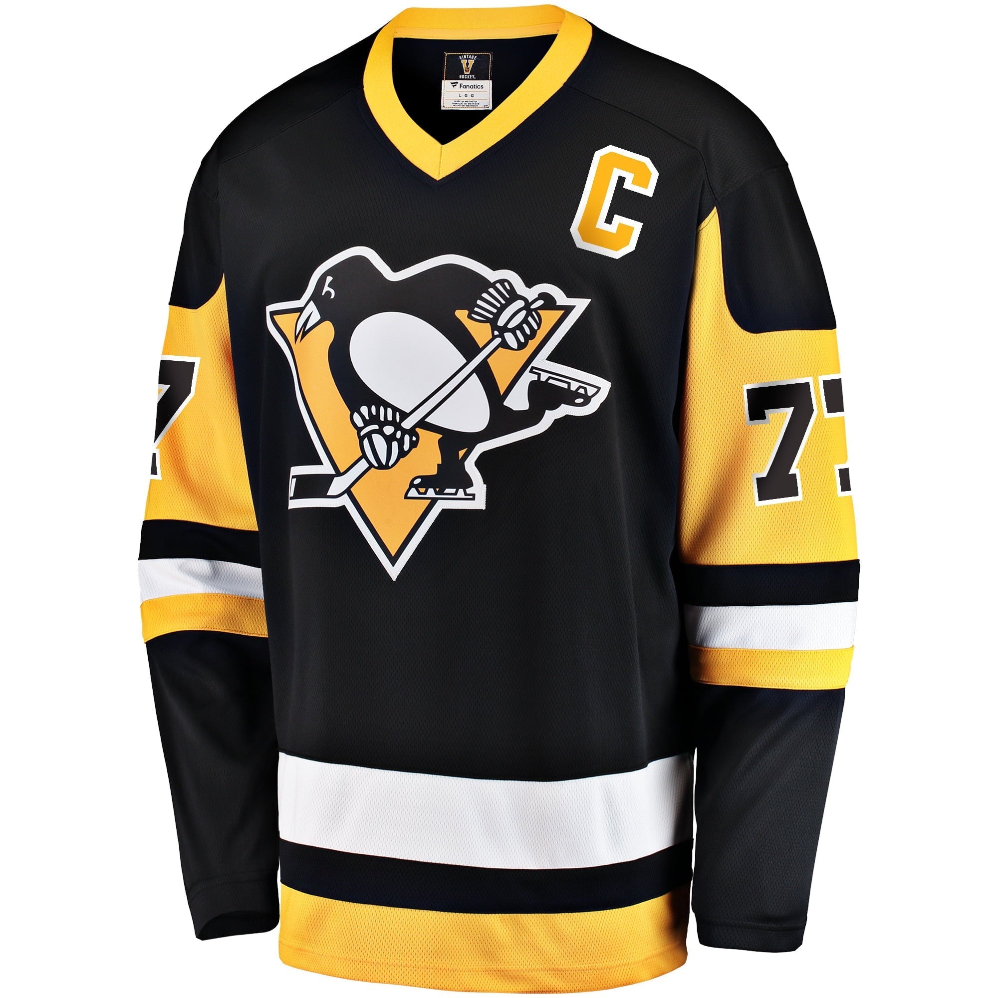 Men's Fanatics Branded Paul Coffey Black Pittsburgh Penguins Premier Breakaway Retired Player Jersey