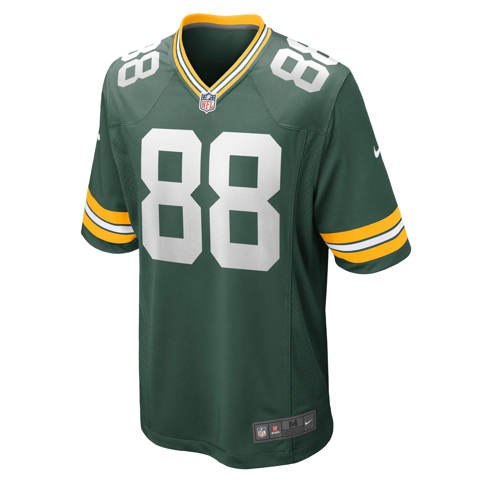 Men's Nike Juwann Winfree Green Green Bay Packers Game Jersey