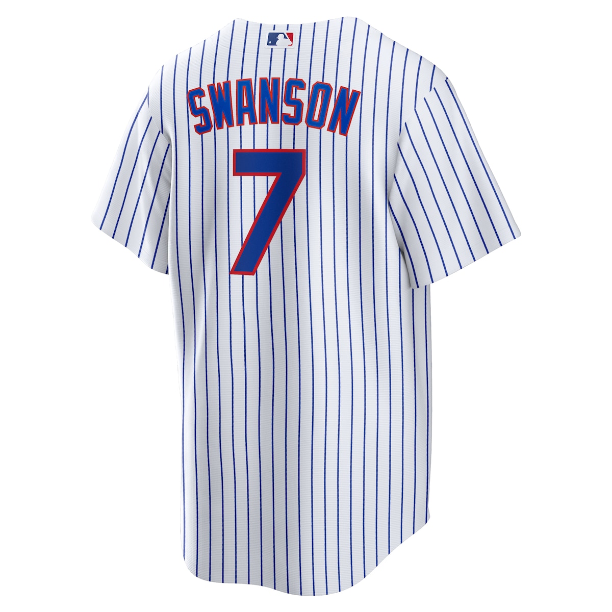 Men's Dansby Swanson Nike Cubs Replica Jersey - White