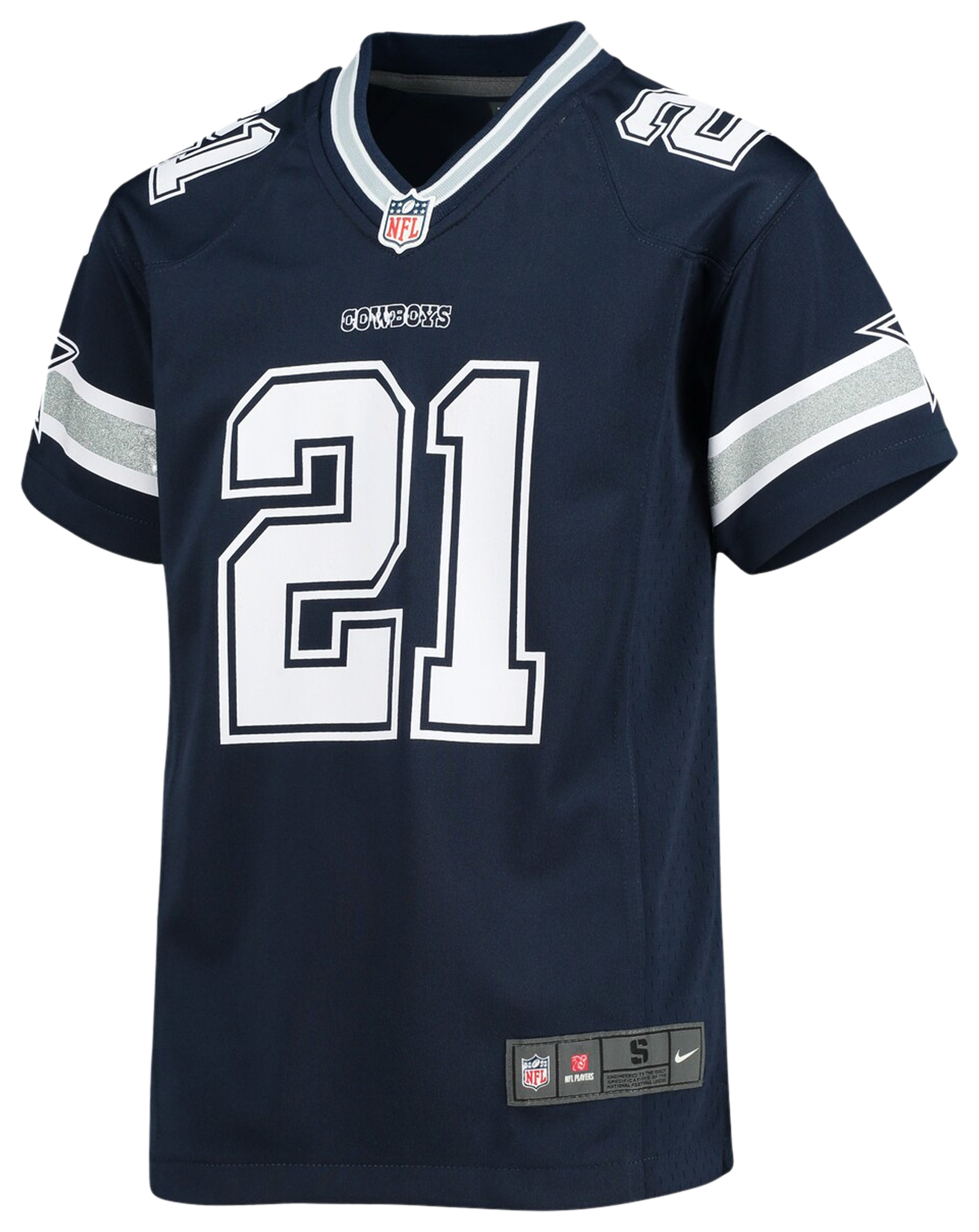 Boys' Grade School Elliott Ezekiel Nike Cowboys Game Jersey - Navy