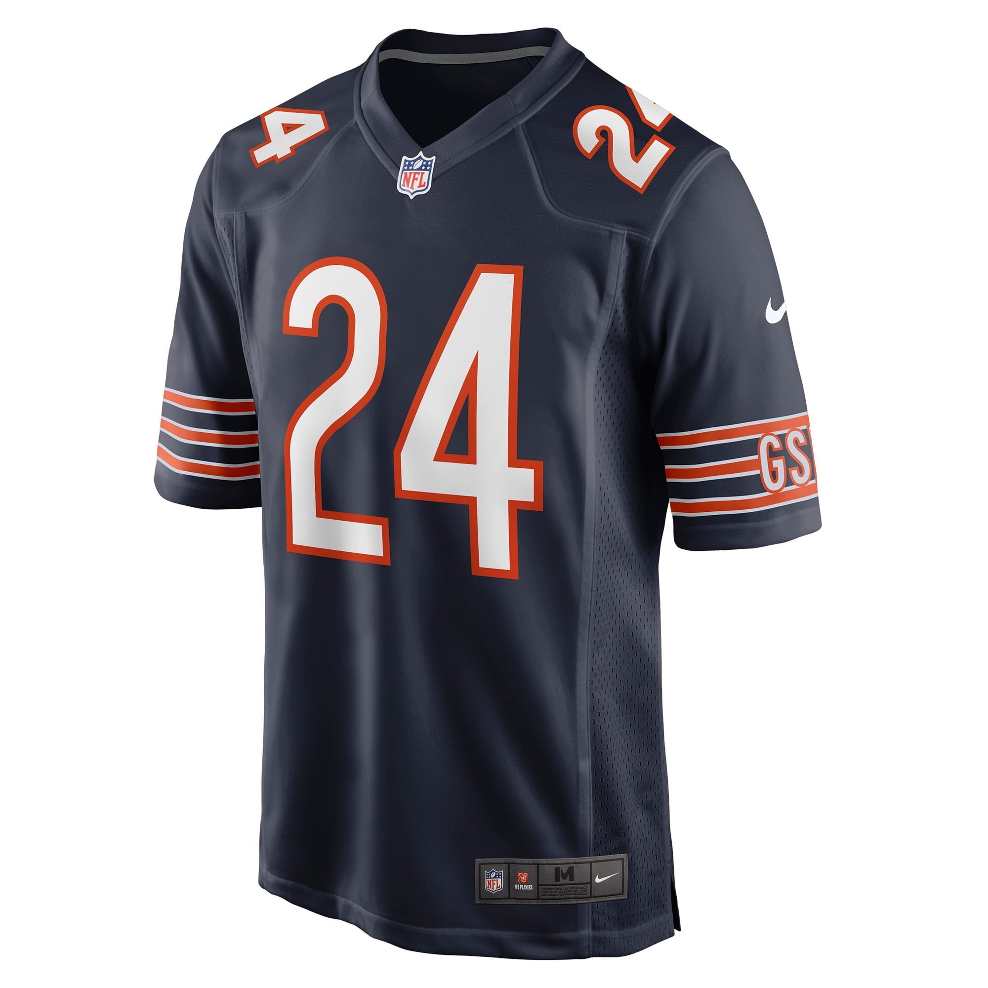 Men's Nike Khalil Herbert Navy Chicago Bears Game Jersey