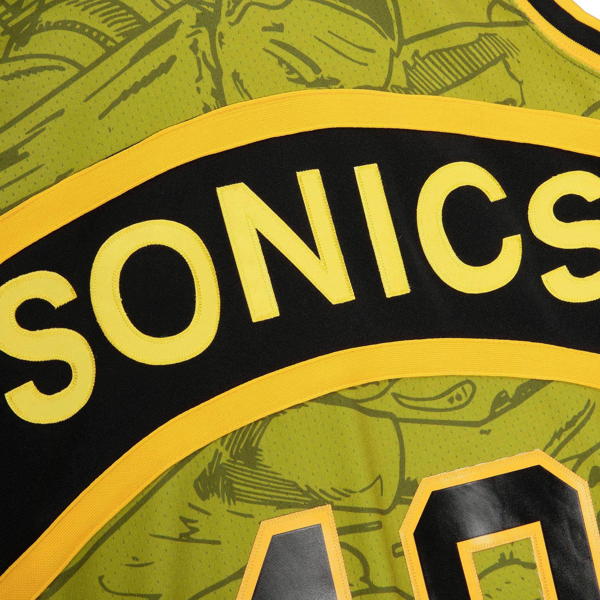 Hebru Jersey Seattle Supersonics Shawn Kemp