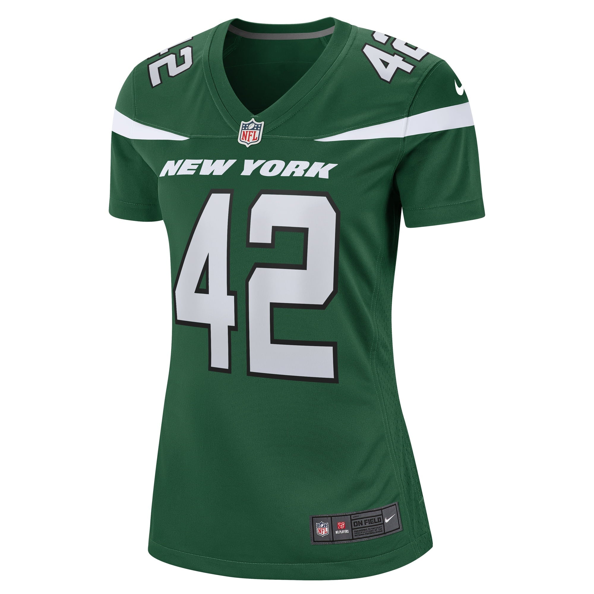 Women's Nike Thomas Hennessy Gotham Green New York Jets Game Jersey