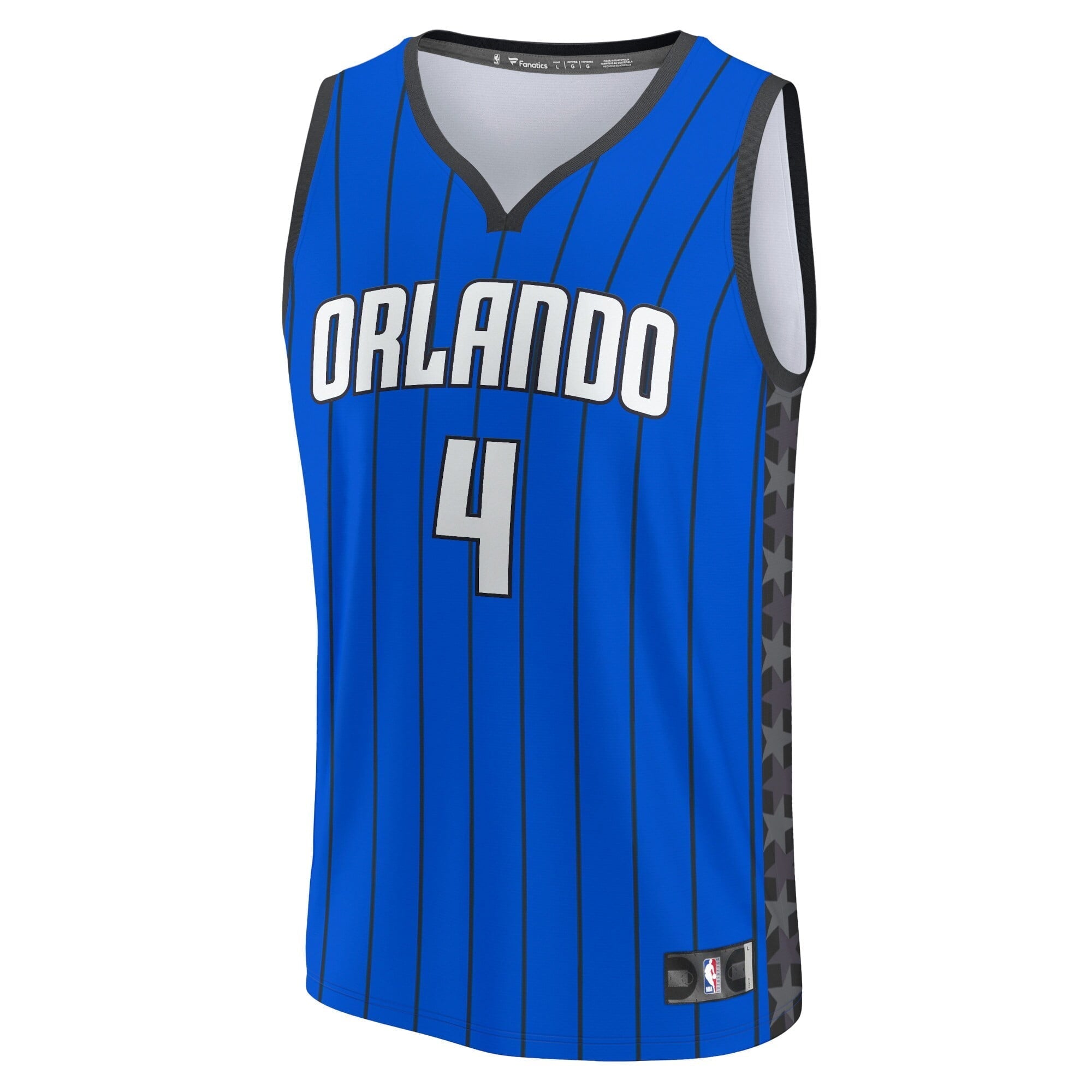 Youth Fanatics Branded Jalen Suggs Royal Orlando Magic Fast Break Player Jersey - Statement Edition