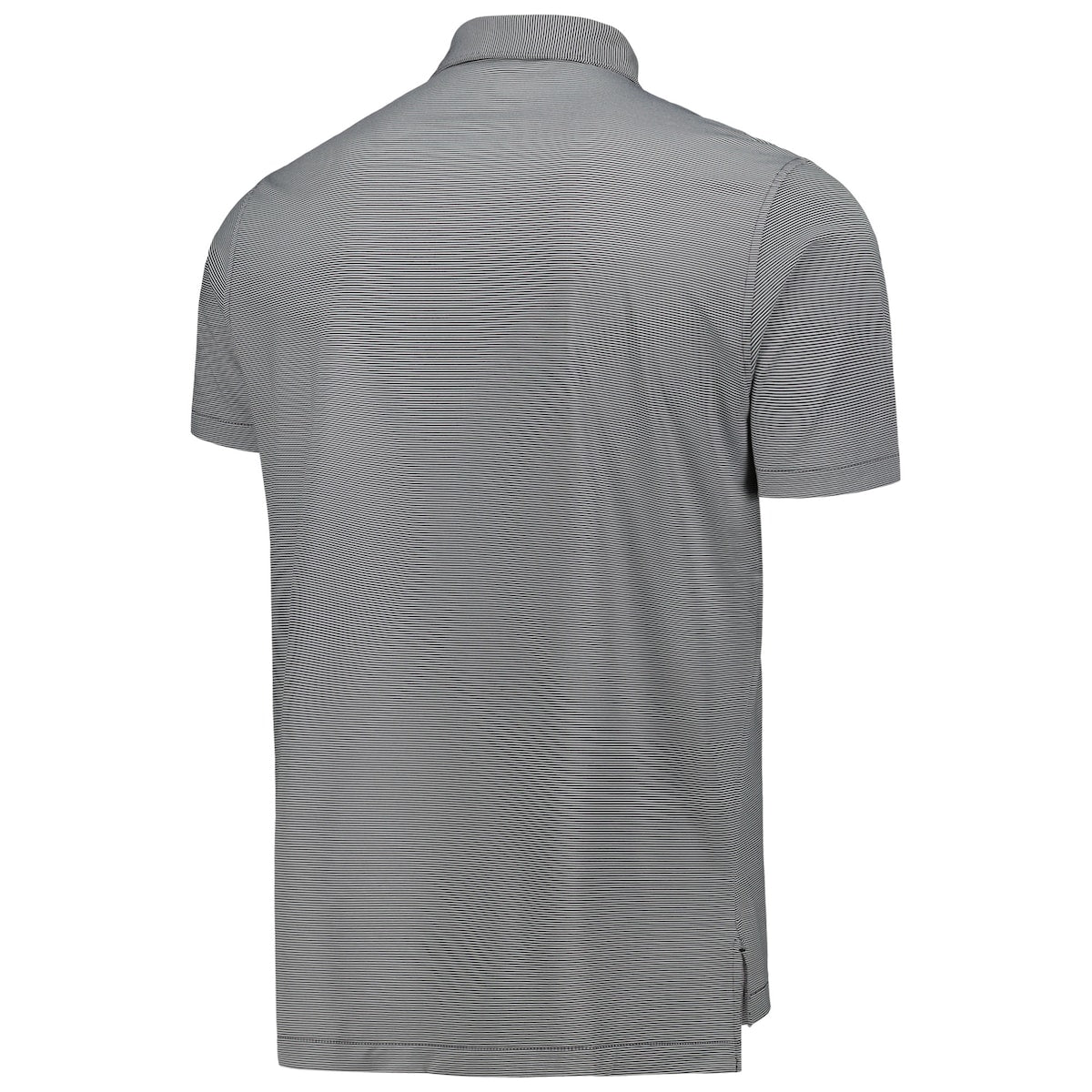 Men's  Peter Millar Purdue Jubilee Striped Jersey Polo - Black