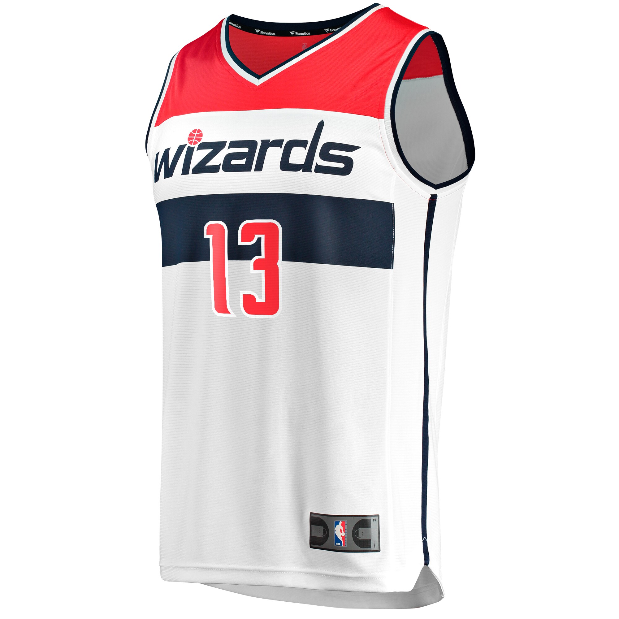 Jordans Poole Washington Wizards Fanatics Branded Youth Fast Break Player Jersey - Association Edition - White