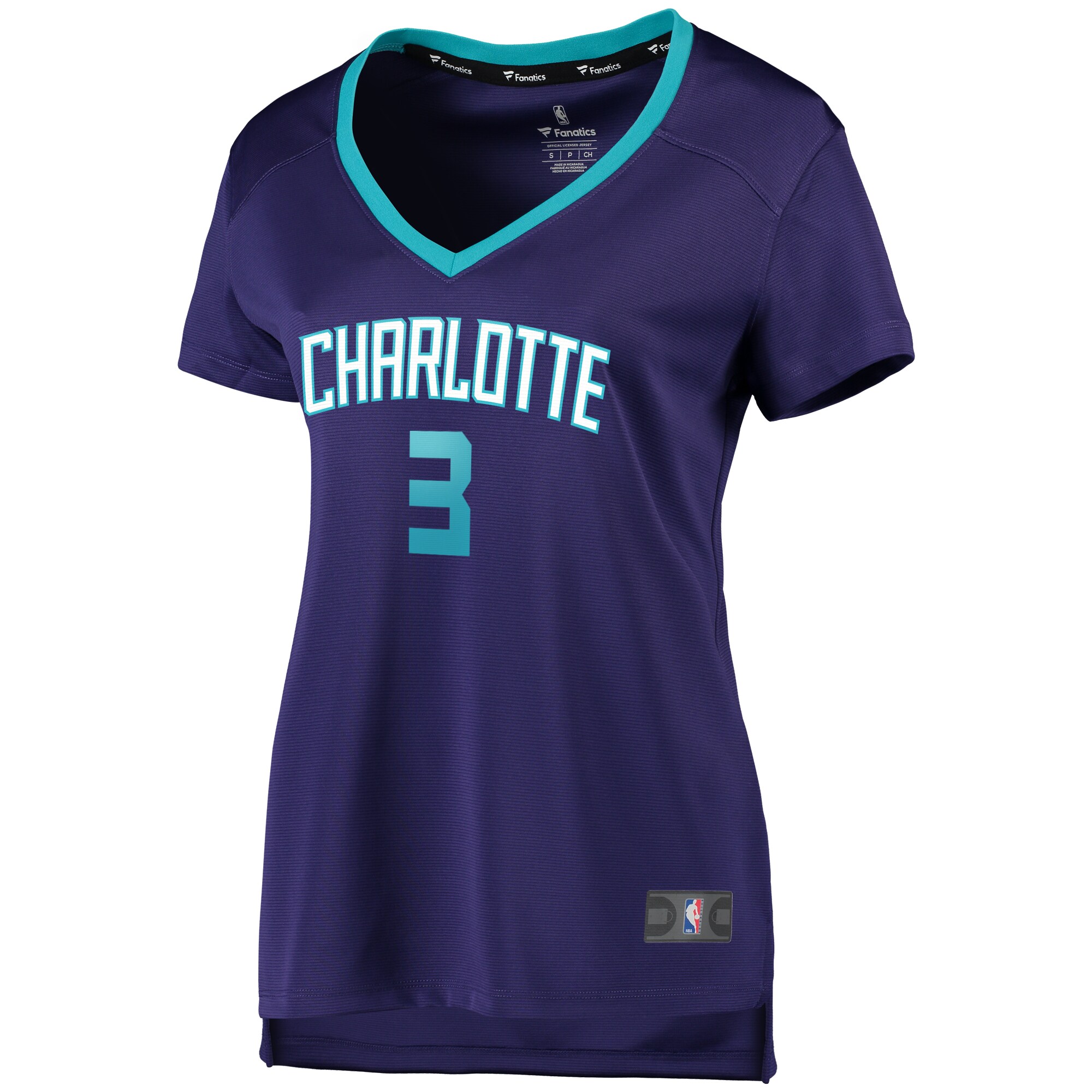 Terry Rozier Charlotte Hornets Fanatics Branded Women's Fast Break Replica Jersey Purple - Statement Edition