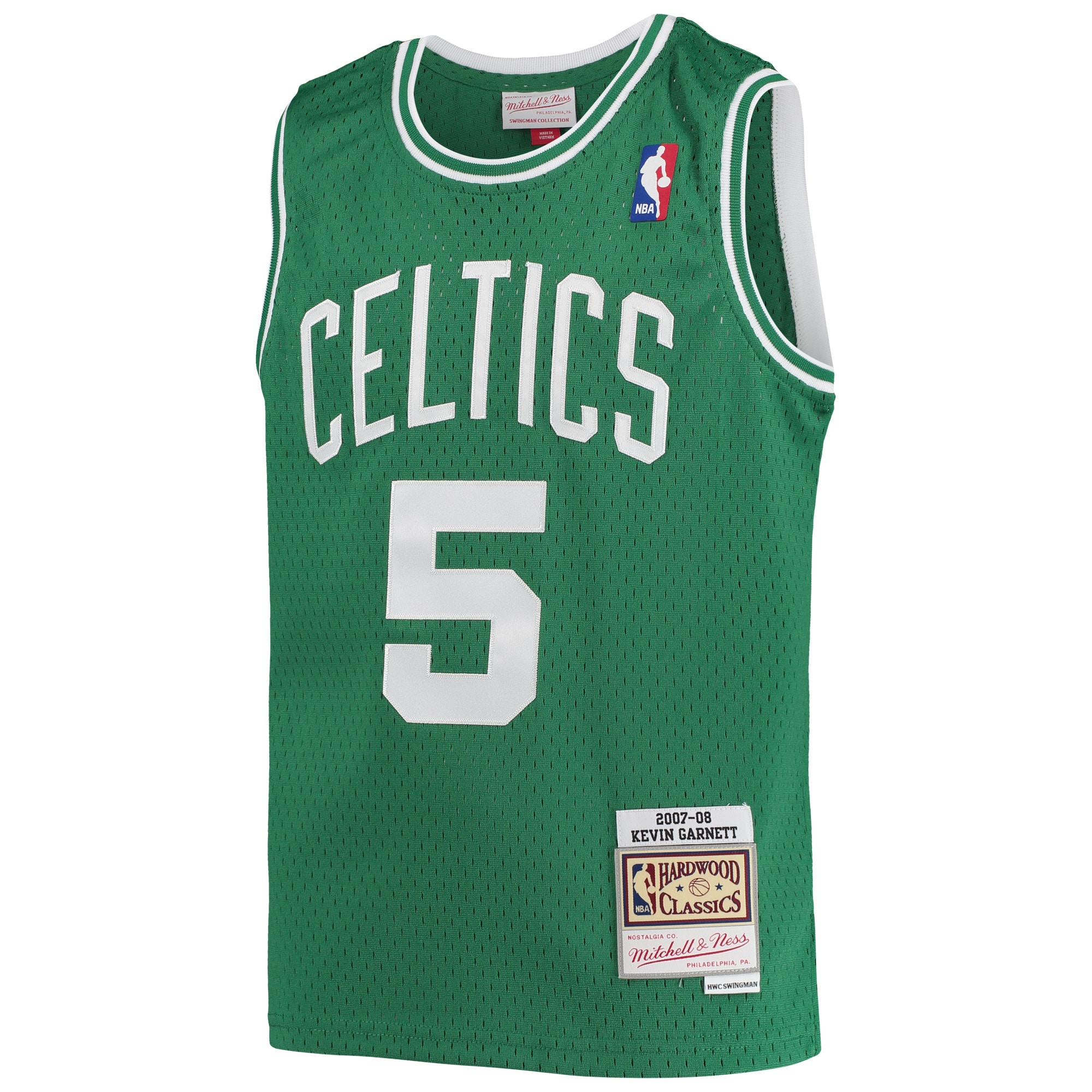 Kevin Garnett Boston Celtics Mitchell & Ness Youth 2005-06 Hardwood Classics Swingman Jersey - Kelly Green