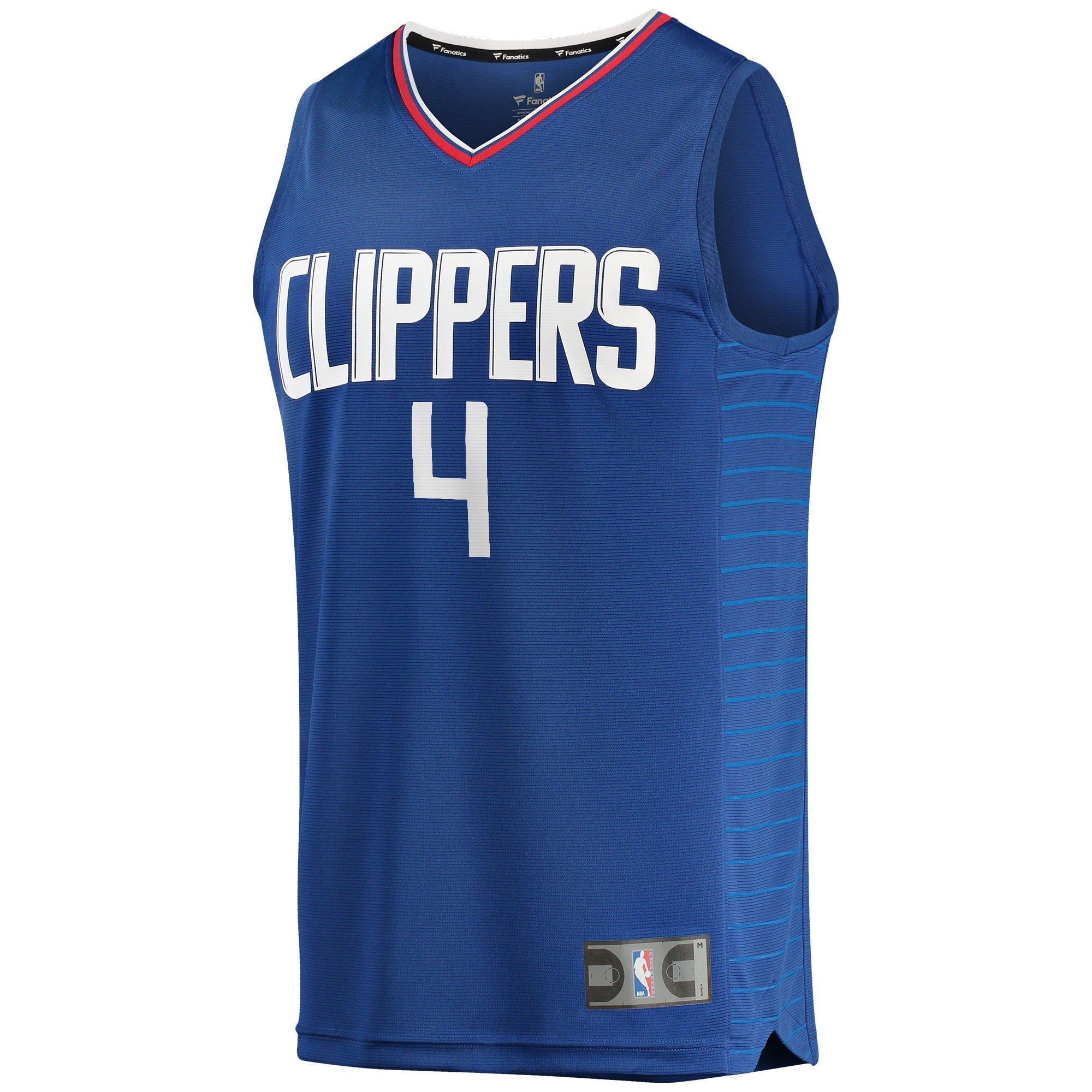 Men's Fanatics Branded Brandon Boston Jr. Royal LA Clippers 2021/22 Fast Break Replica Jersey - Icon Edition