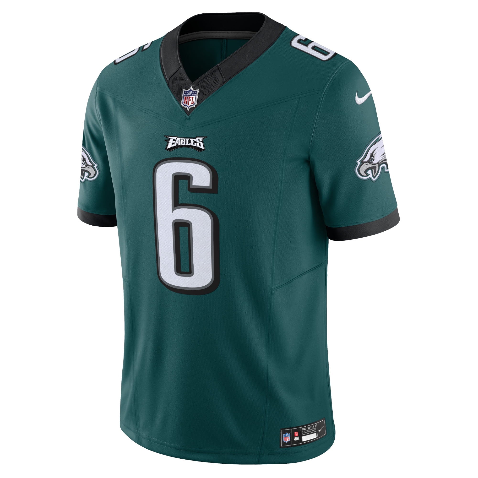 Men's Nike DeVonta Smith Green Philadelphia Eagles Vapor F.U.S.E. Limited Jersey