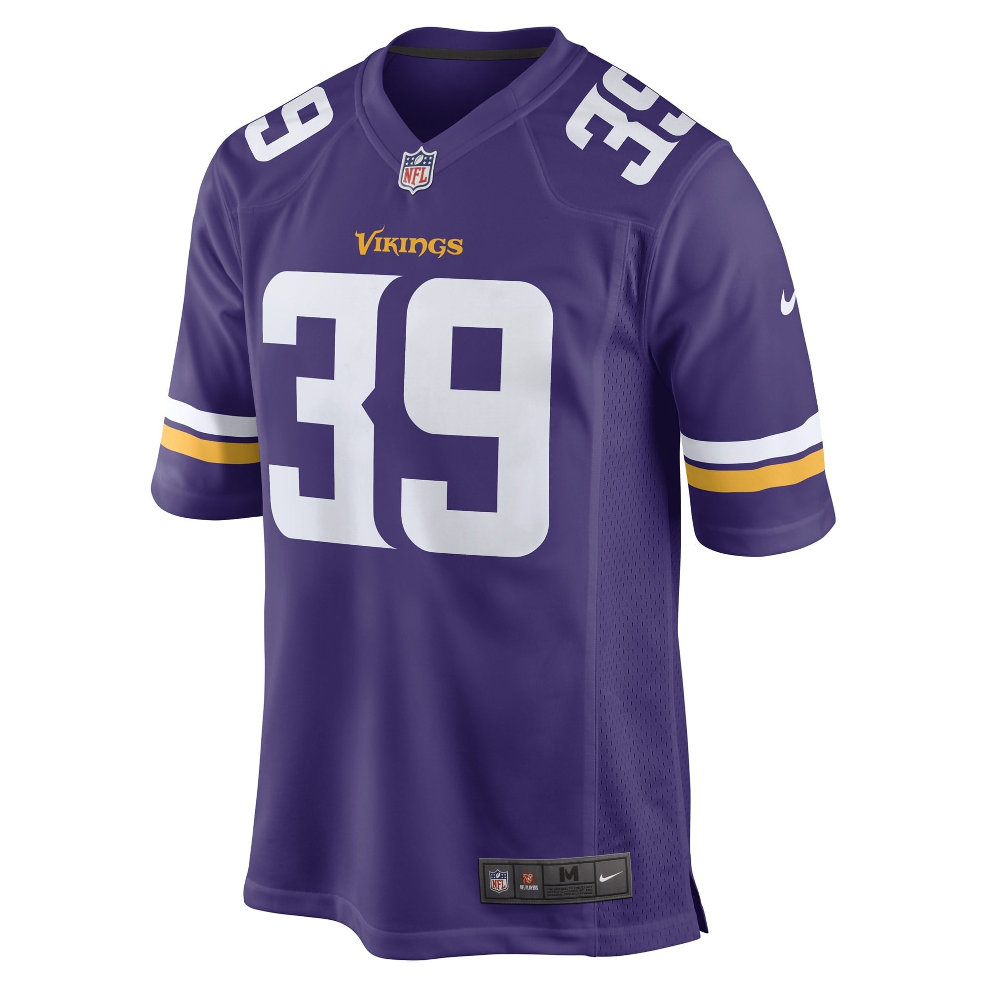 Men's Nike Chandon Sullivan Purple Minnesota Vikings Game Player Jersey