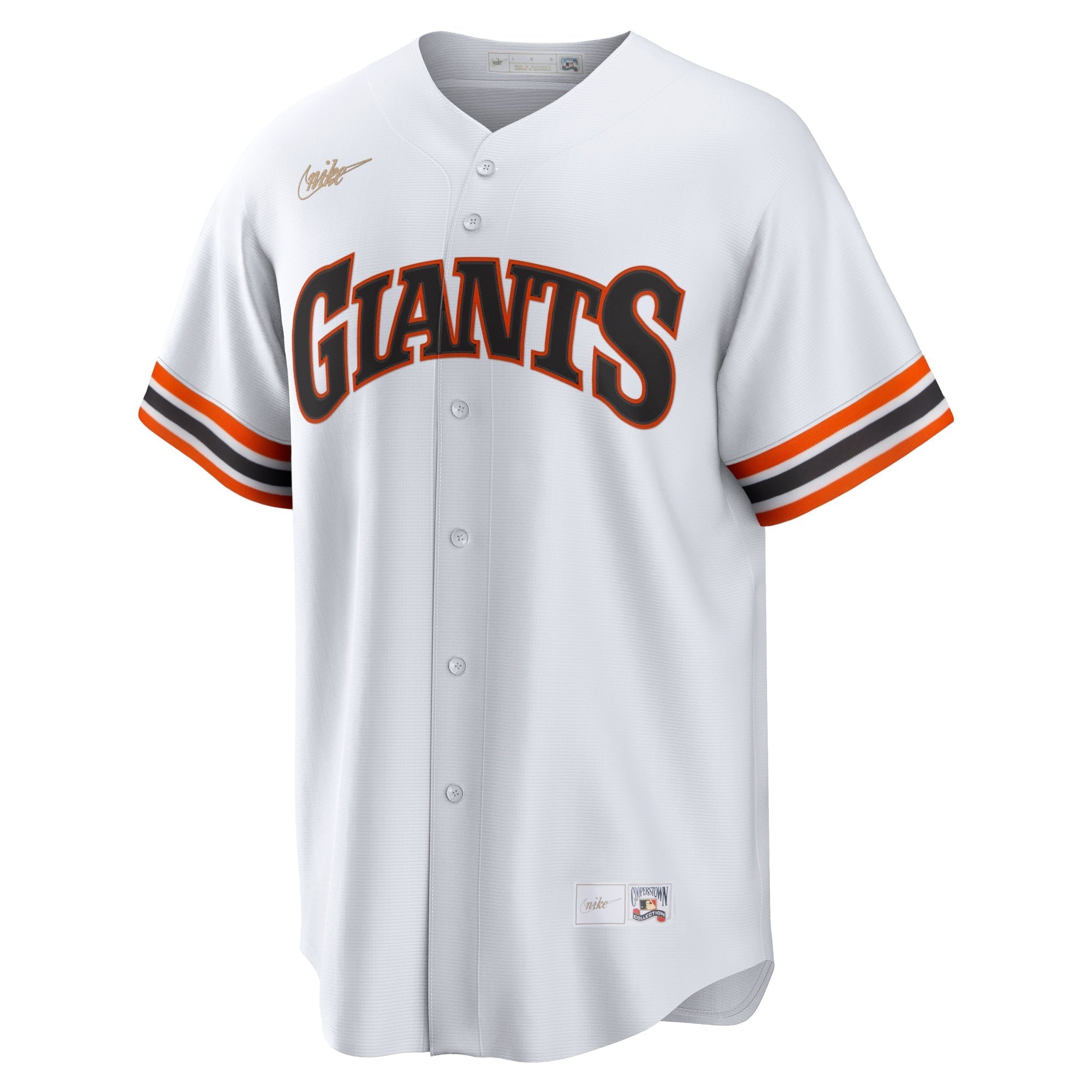 Men's Nike White San Francisco Giants Home Cooperstown Collection Team Jersey