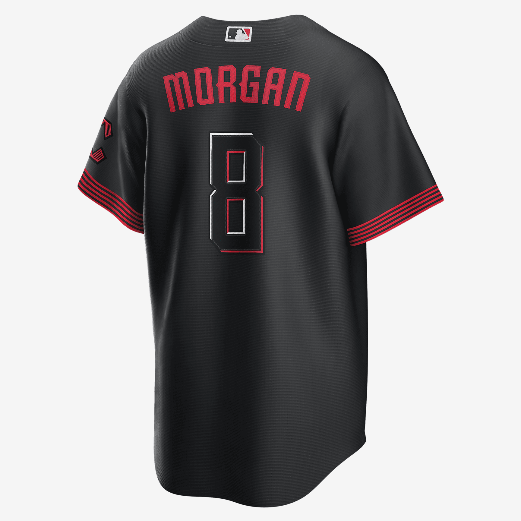 MLB Cincinnati Reds City Connect (Joe Morgan) Men's Replica Baseball Jersey - Black