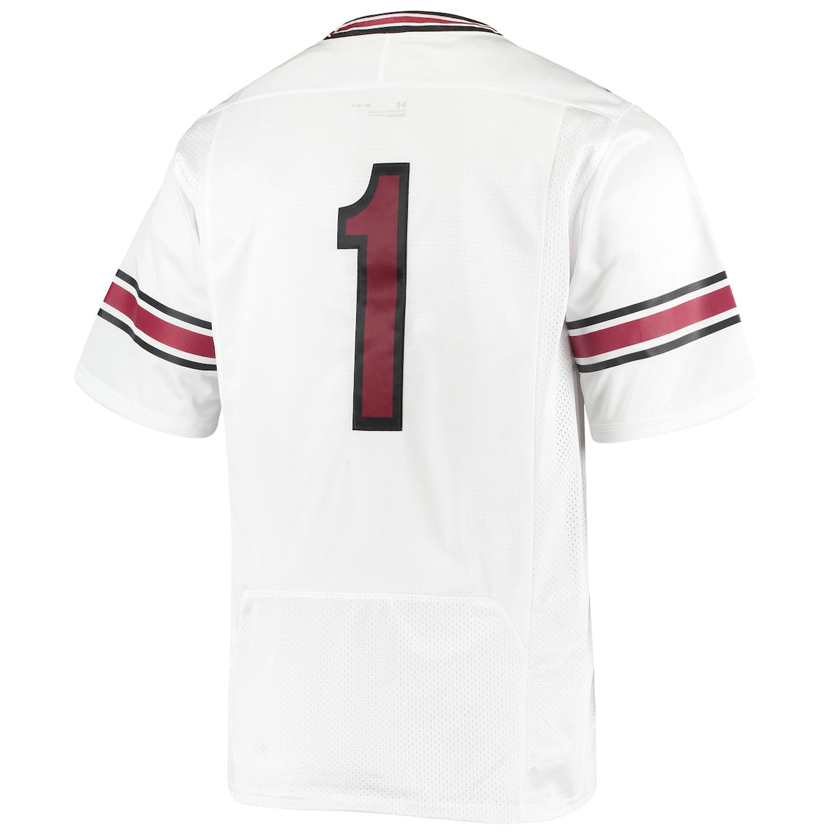 Men's  Under Armour South Carolina #1 Premiere Football Jersey - White