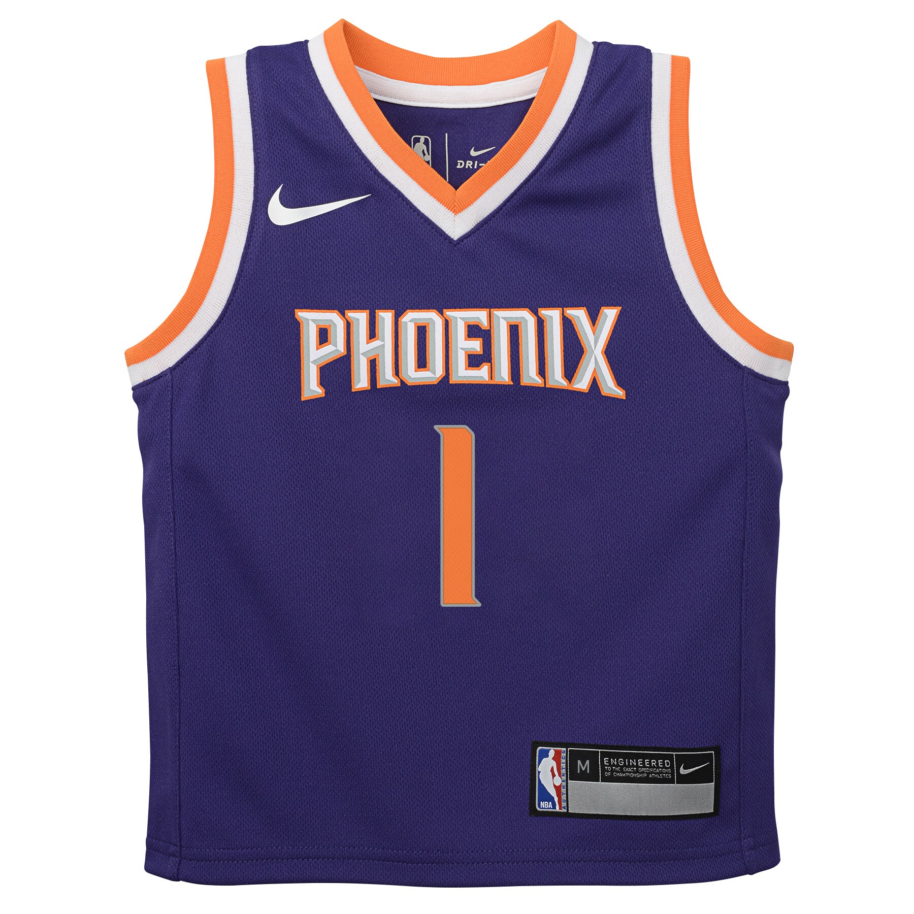 Devin Booker Phoenix Suns Nike Preschool Replica Jersey Purple - Icon Edition