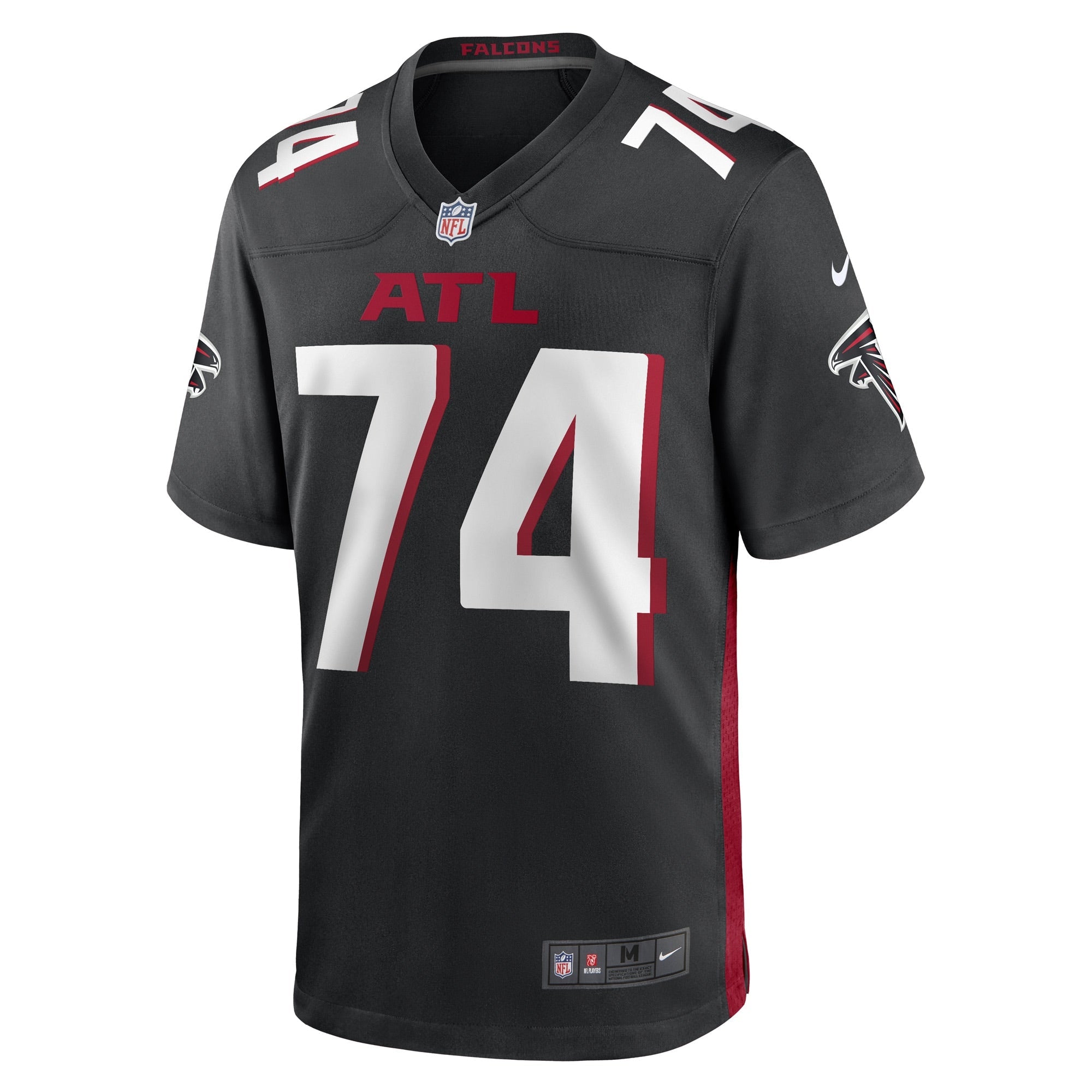 Men's Nike Germain Ifedi Black Atlanta Falcons Game Player Jersey