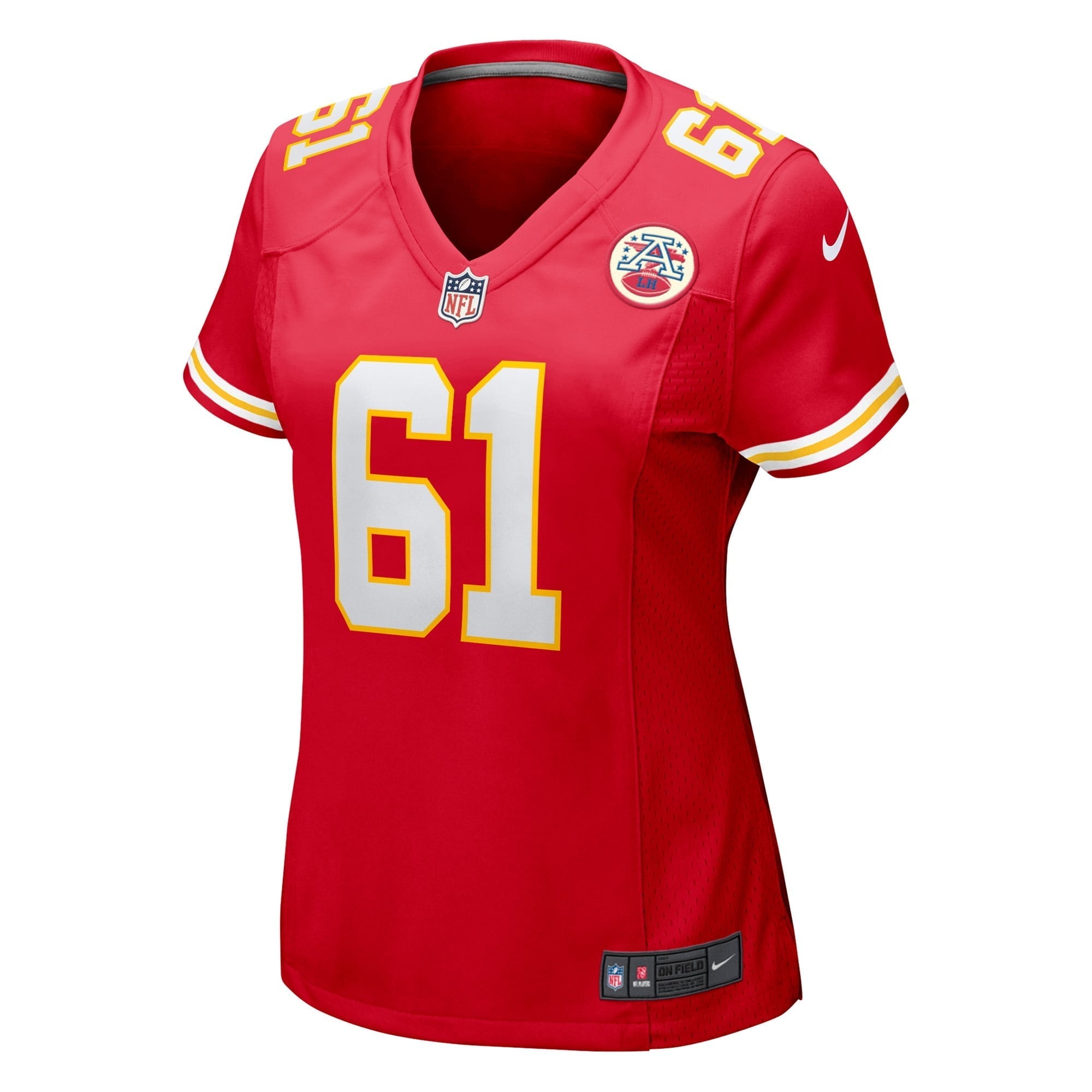 Women's Nike Austin Reiter Red Kansas City Chiefs Game Player Jersey