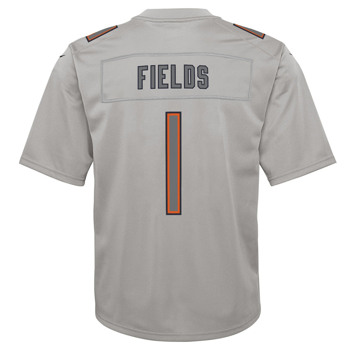 Boys' Grade School Justin Fields Nike Bears Atmosphere Game Jersey - Grey