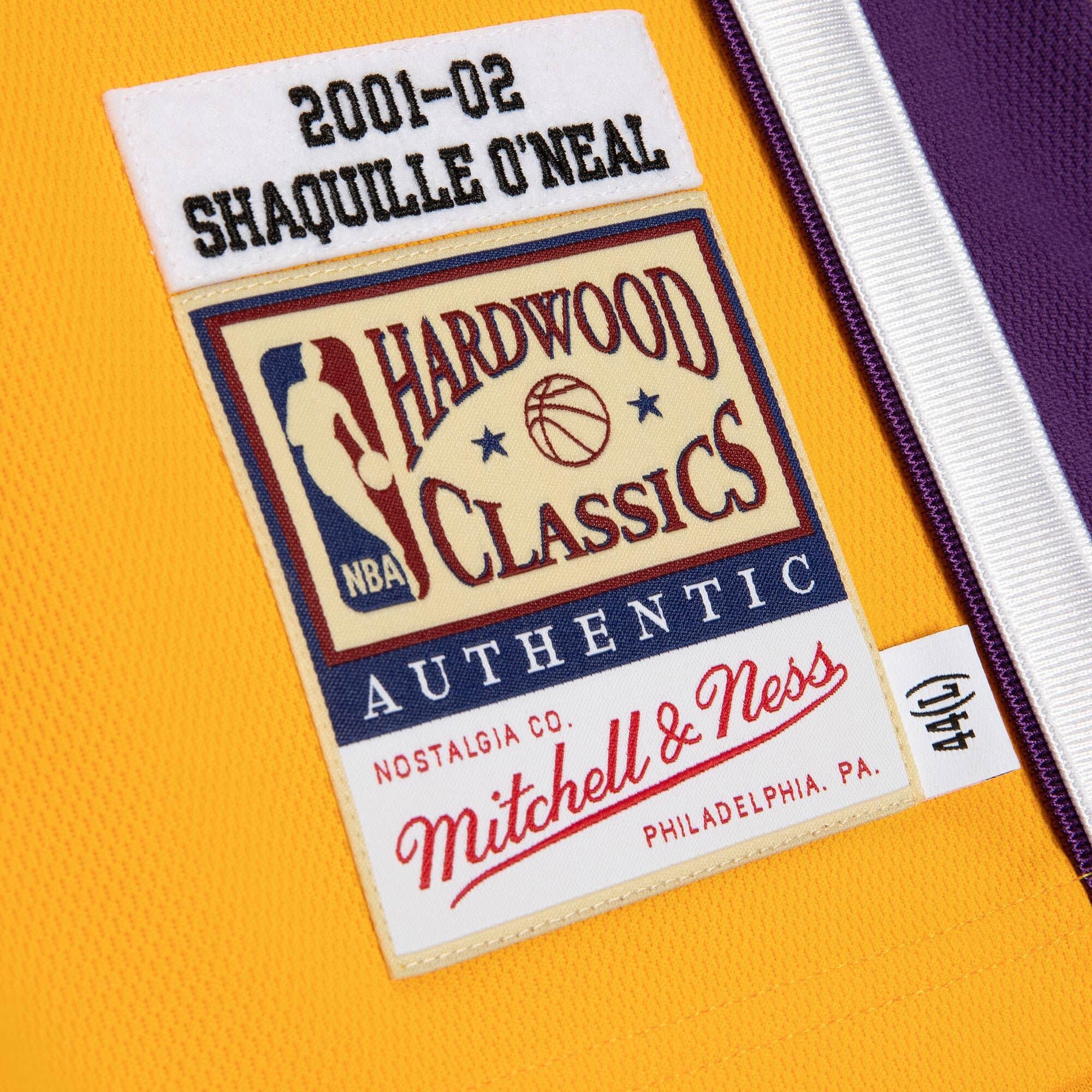 Authentic Shaquille O'Neal Los Angeles Lakers 2001-02 Jersey