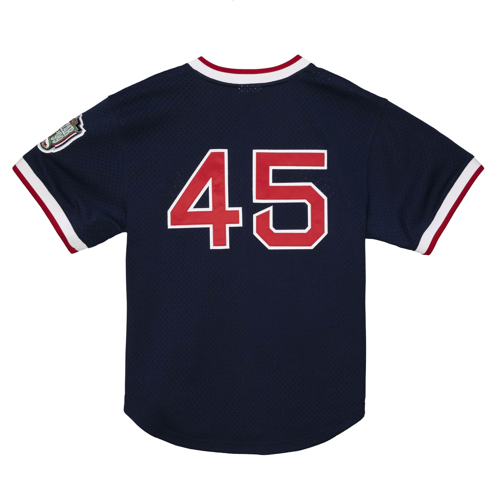 Authentic Pedro Martinez Boston Red Sox 1999 BP Pullover Jersey