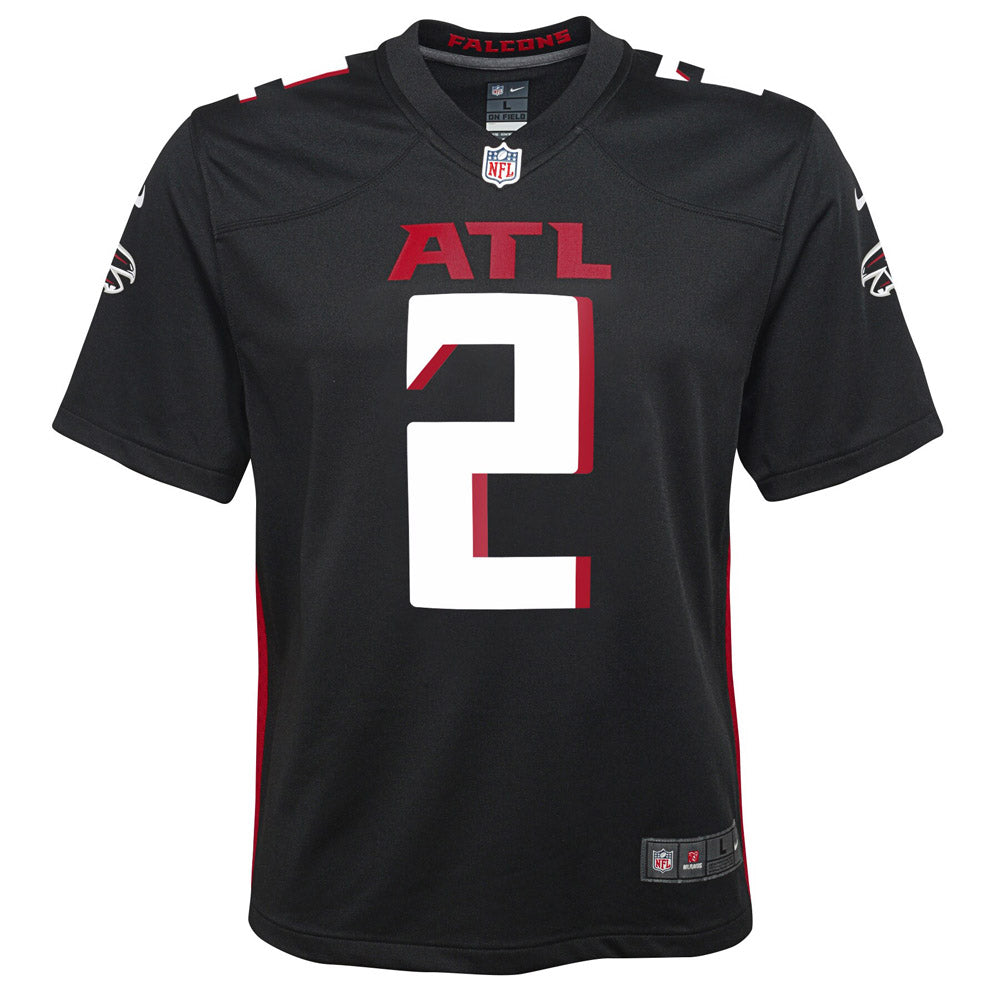 Youth Atlanta Falcons Matt Ryan Game Jersey Black