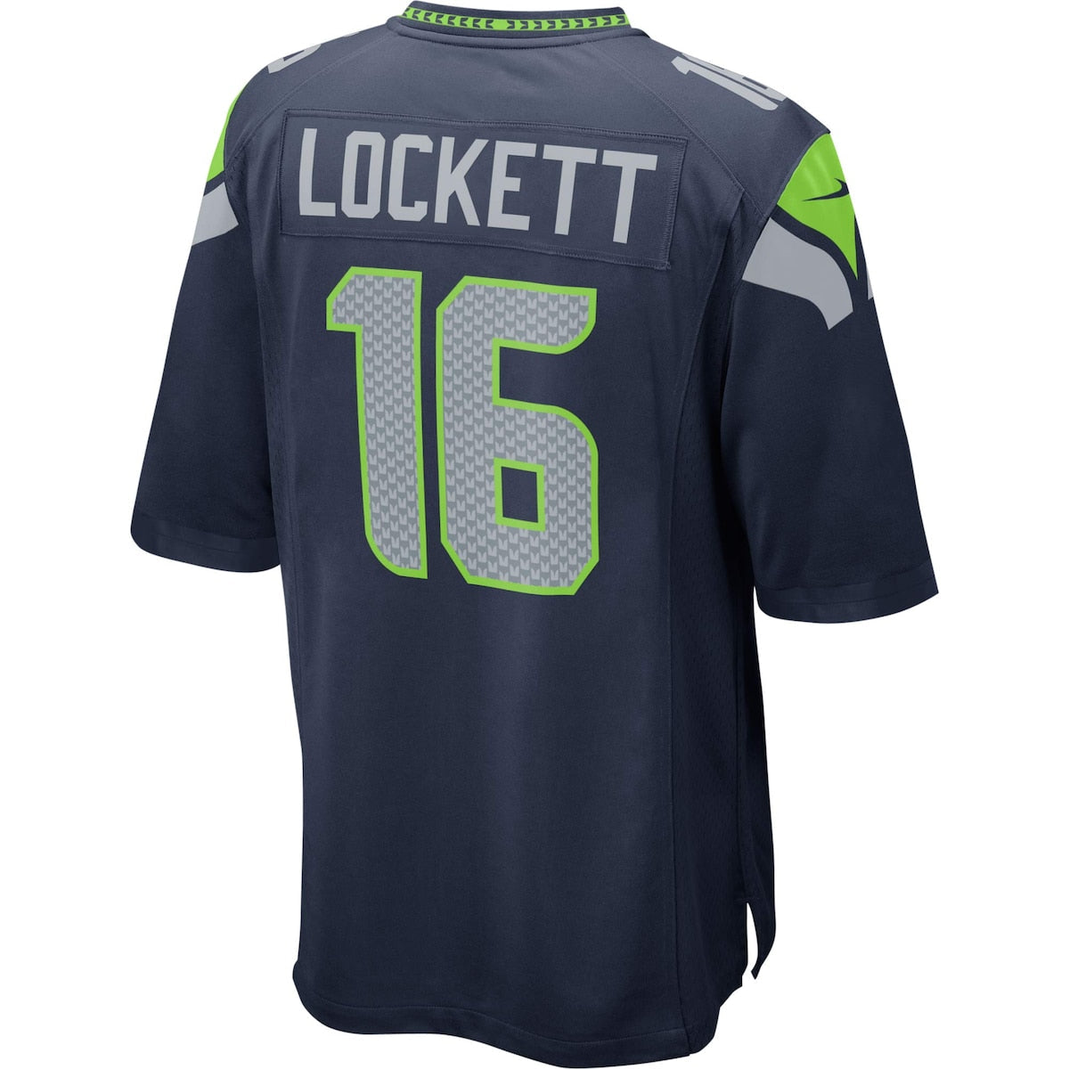 Boys' Grade School Tyler Lockett Nike Seahawks College Team Color Game Jersey - Navy