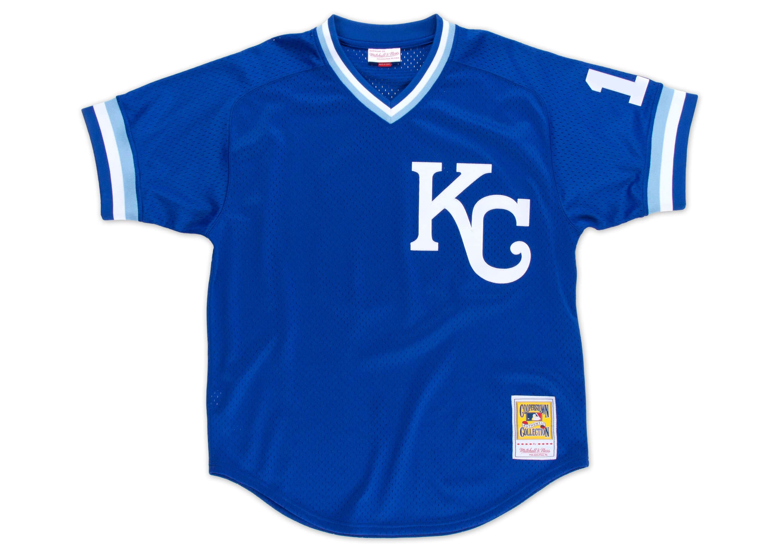 Bo Jackson 1989 Authentic Mesh BP Jersey Kansas City Royals