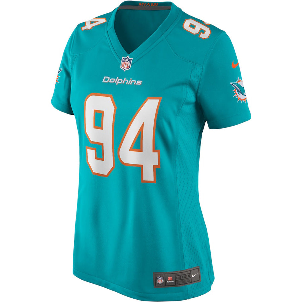 Women's Miami Dolphins Christian Wilkins Game Jersey - Aqua